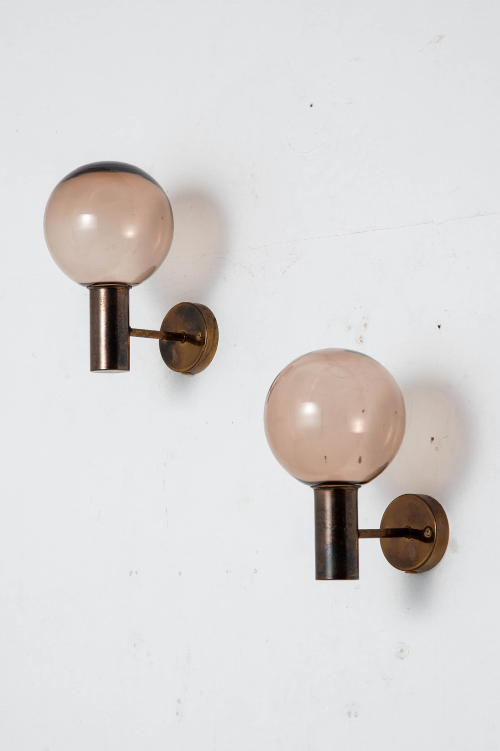 V-149 Wall Lamp by Hans-Agne Jakobsson for Hans-Agne Jakobsson AB in Glass and Brass