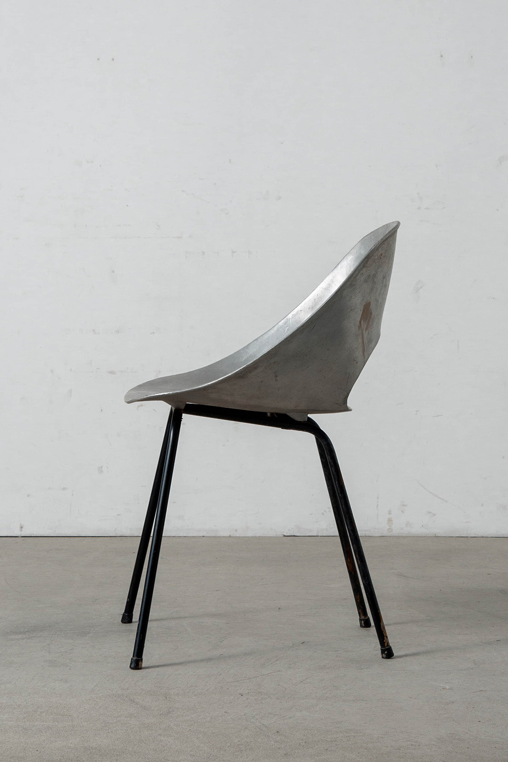 Tulip Chair by Pierre Guariche for Maison du Monde in Aluminium and Steel