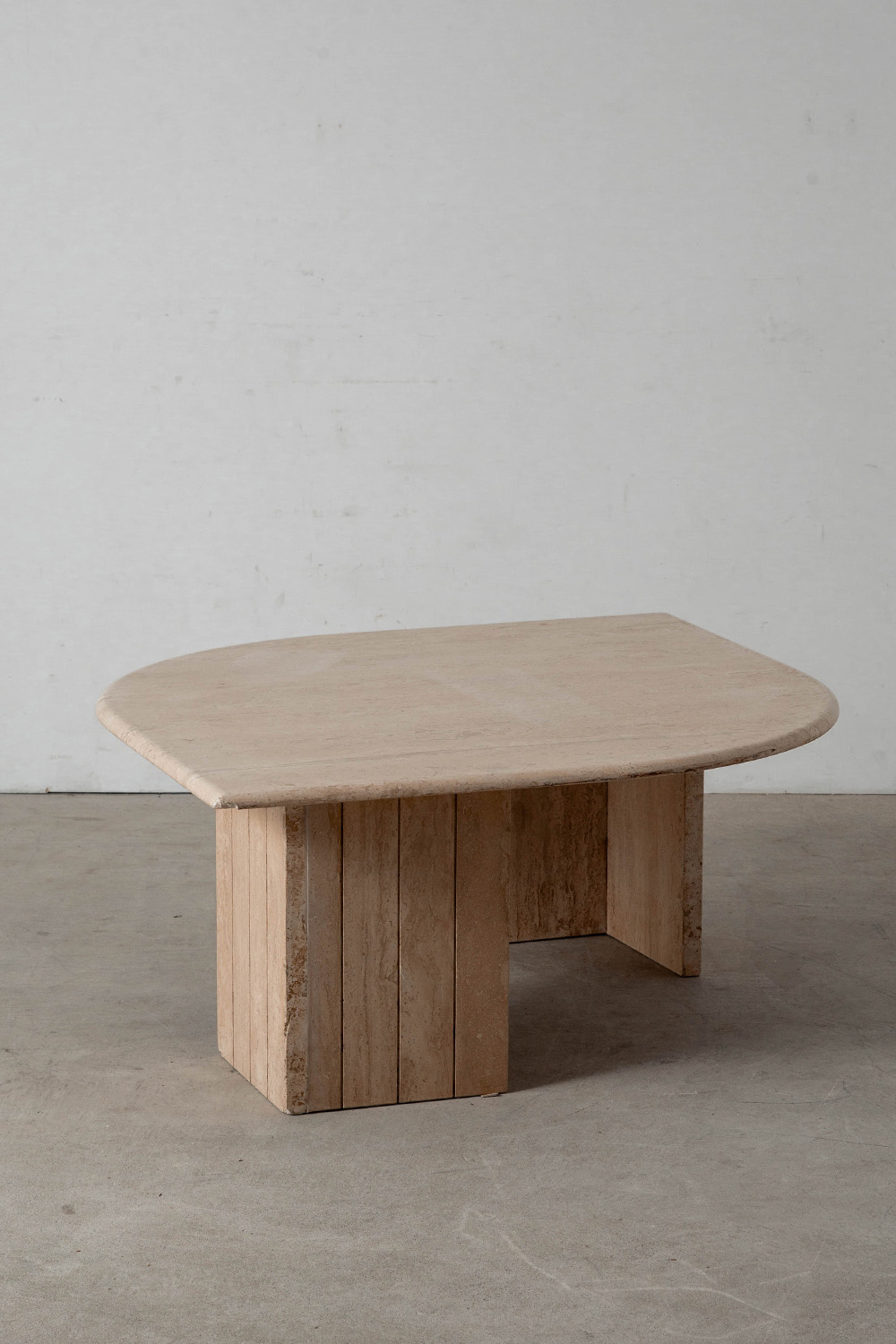Coffee Table in Travertine