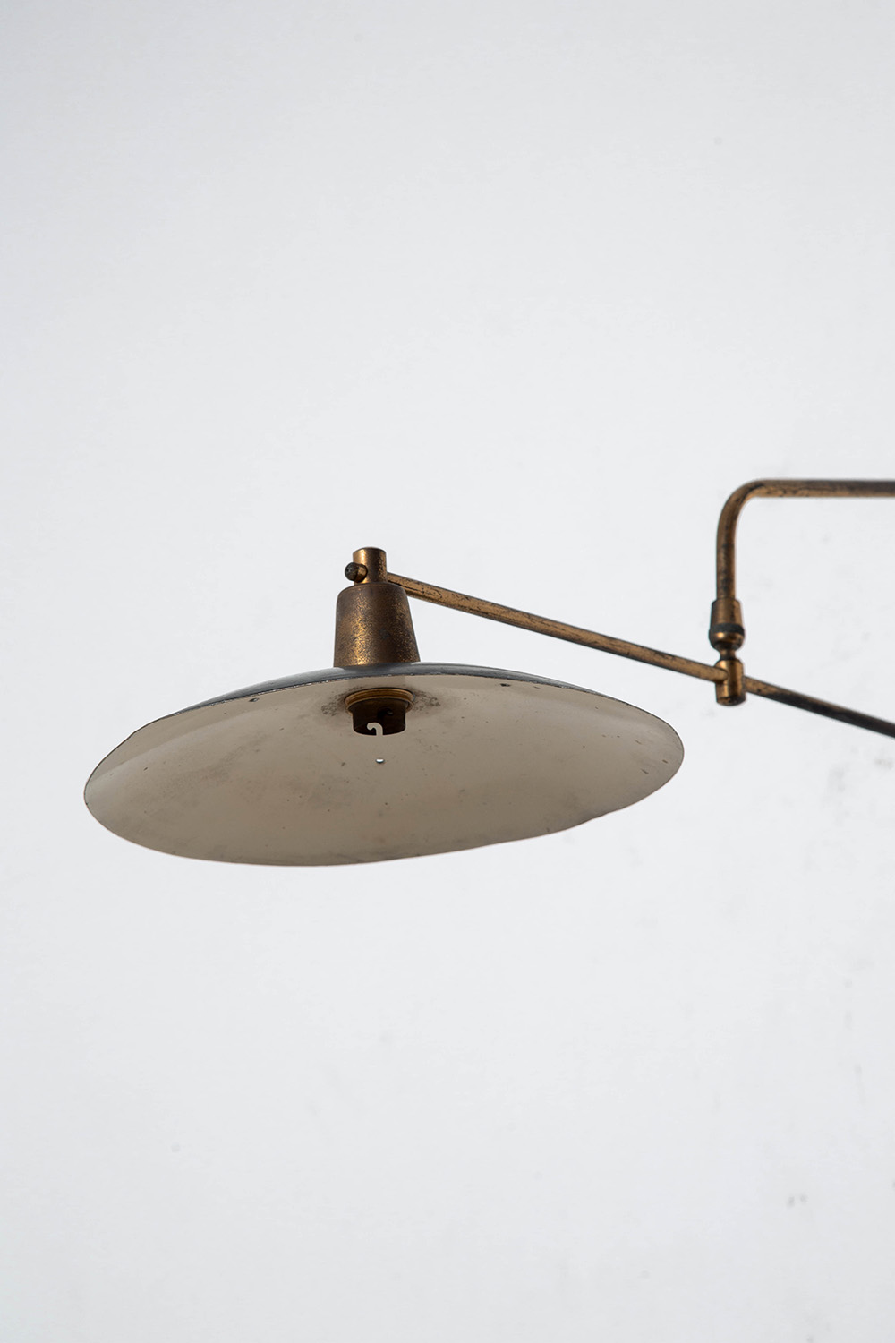 Wall Lamp in Metal and Brass