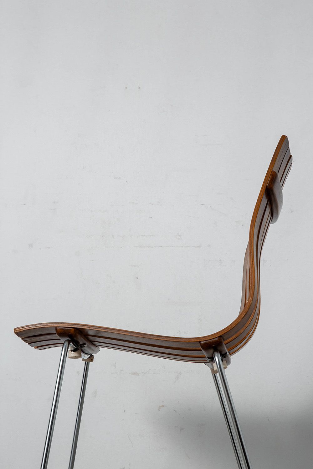 Scandia Junior Chair by Hans Brattrud for Hove Mobler in Teak and Steel