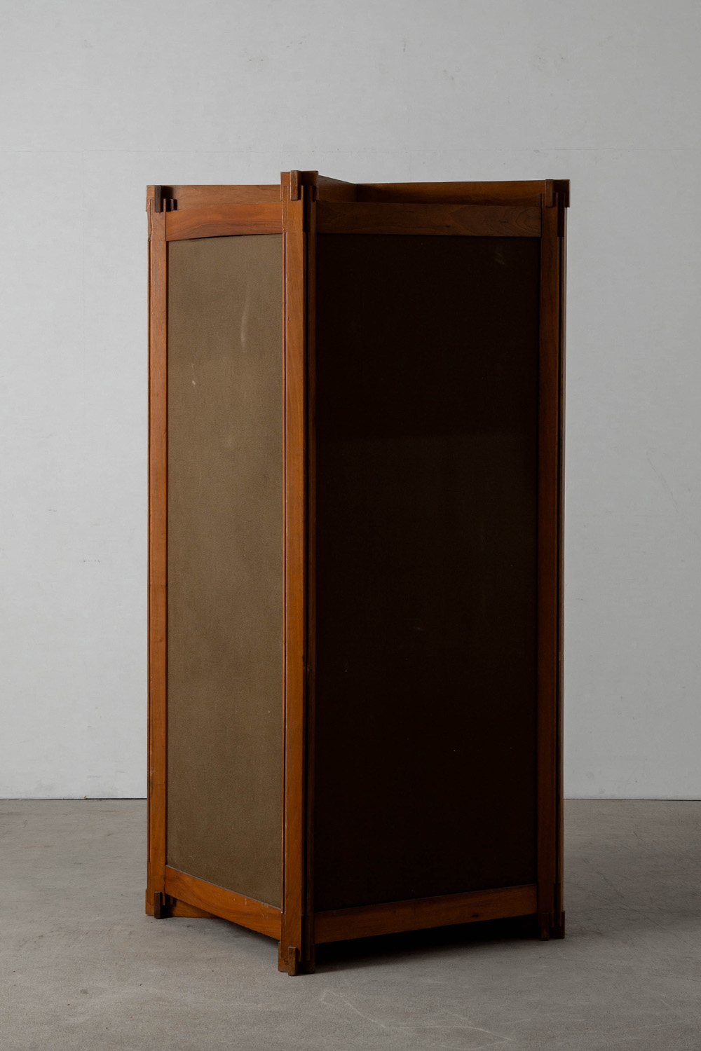 Cabinet in Wood and Fabric