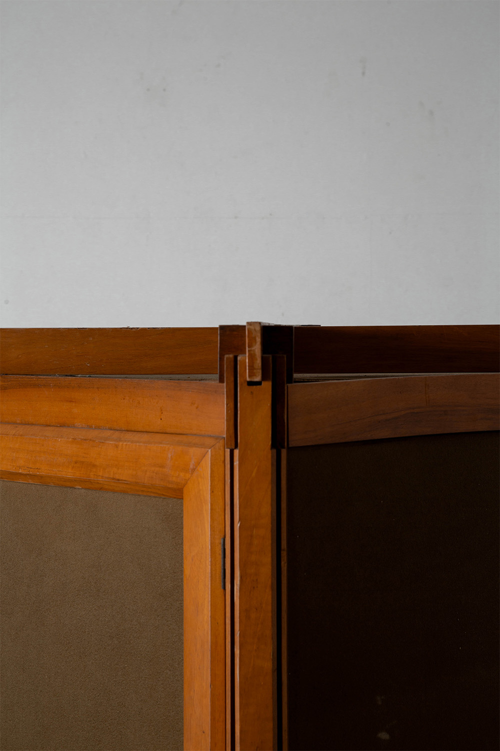 Cabinet in Wood and Fabric