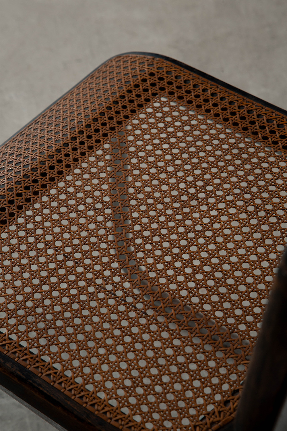 B32 Cesca Chair by Marcel Breuer for THONET in Chrome , Wood and Rattan