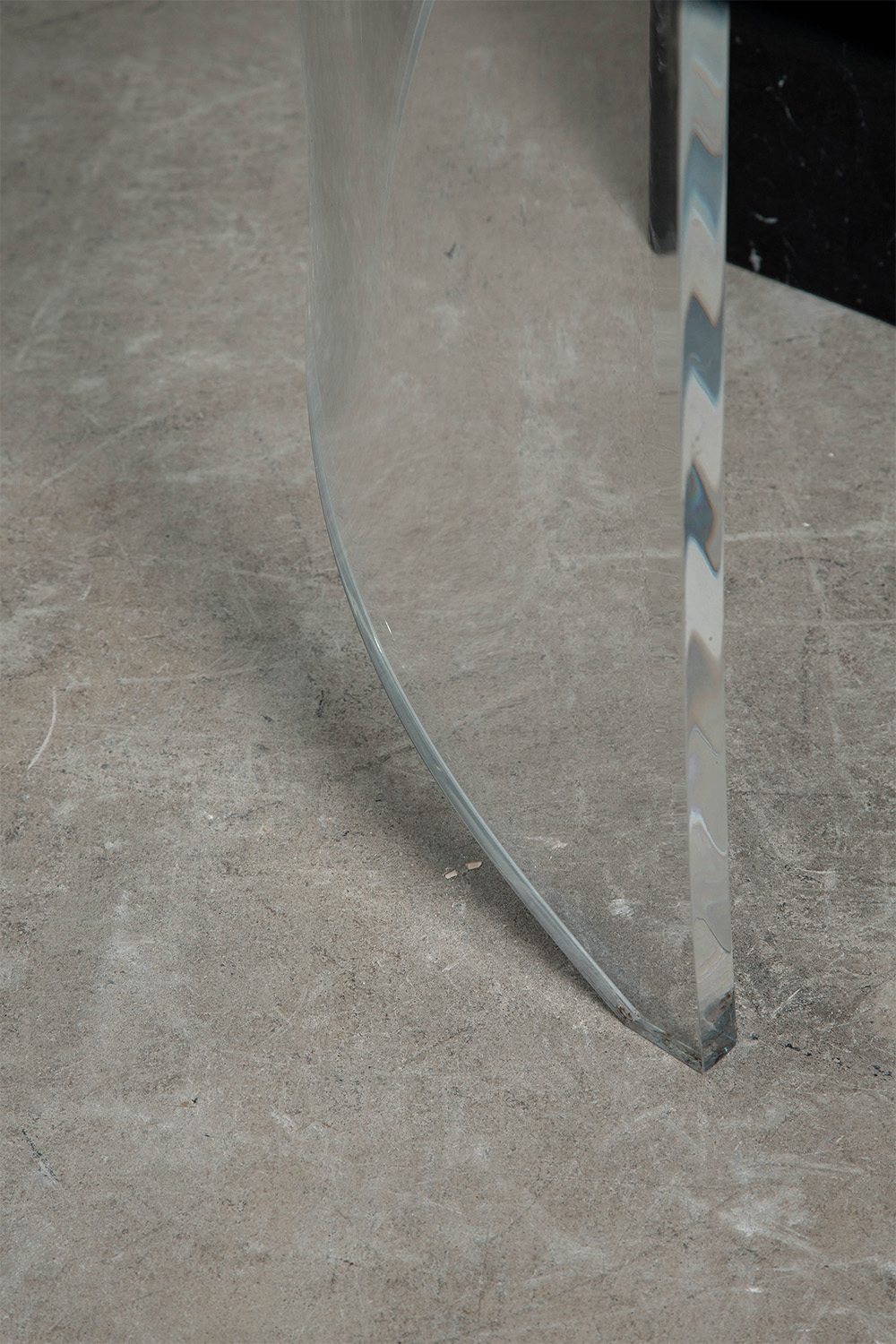 Dining Table in Marble , Acrylic and Glass