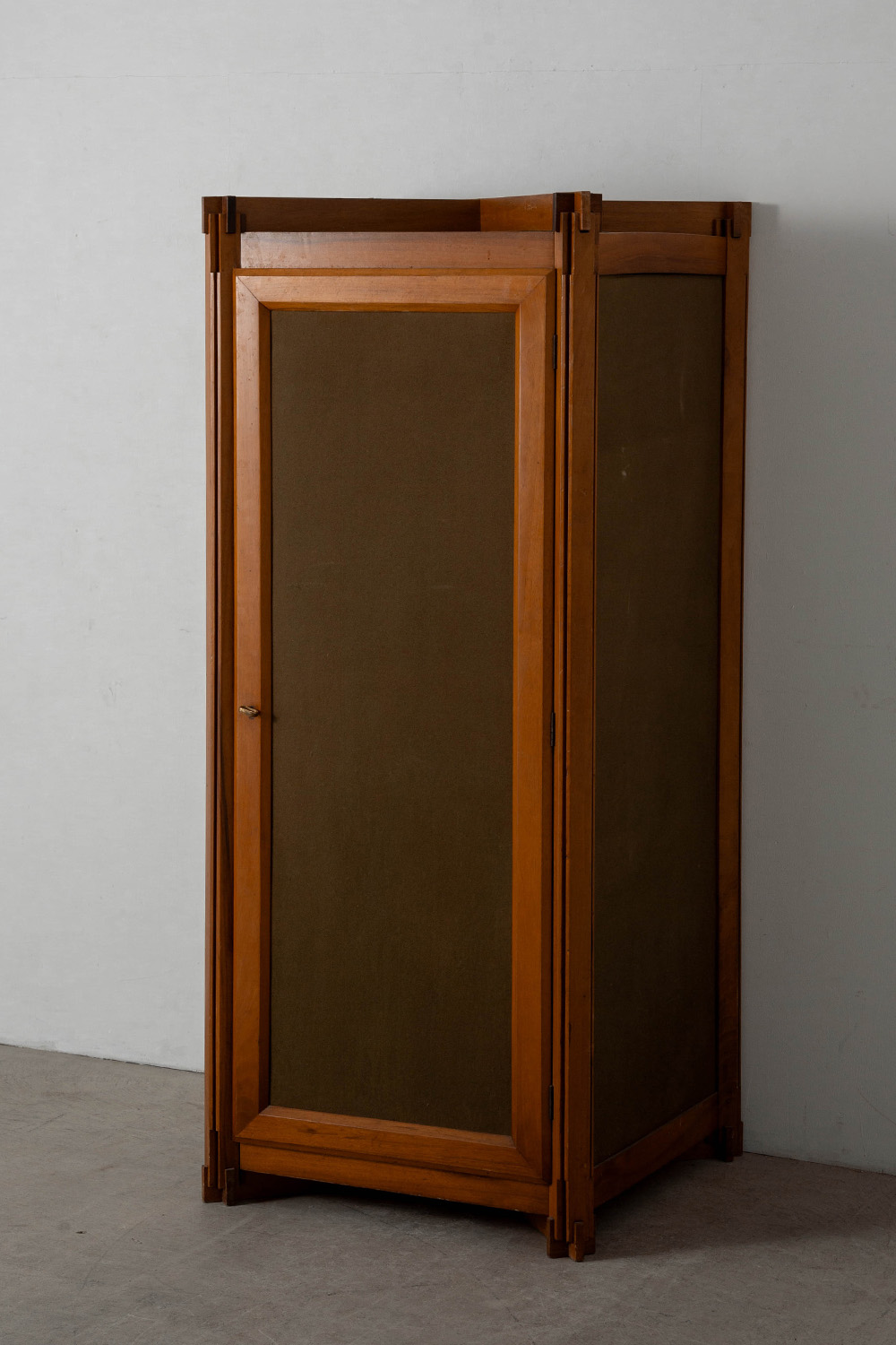 Cabinet in Wood and Fabric