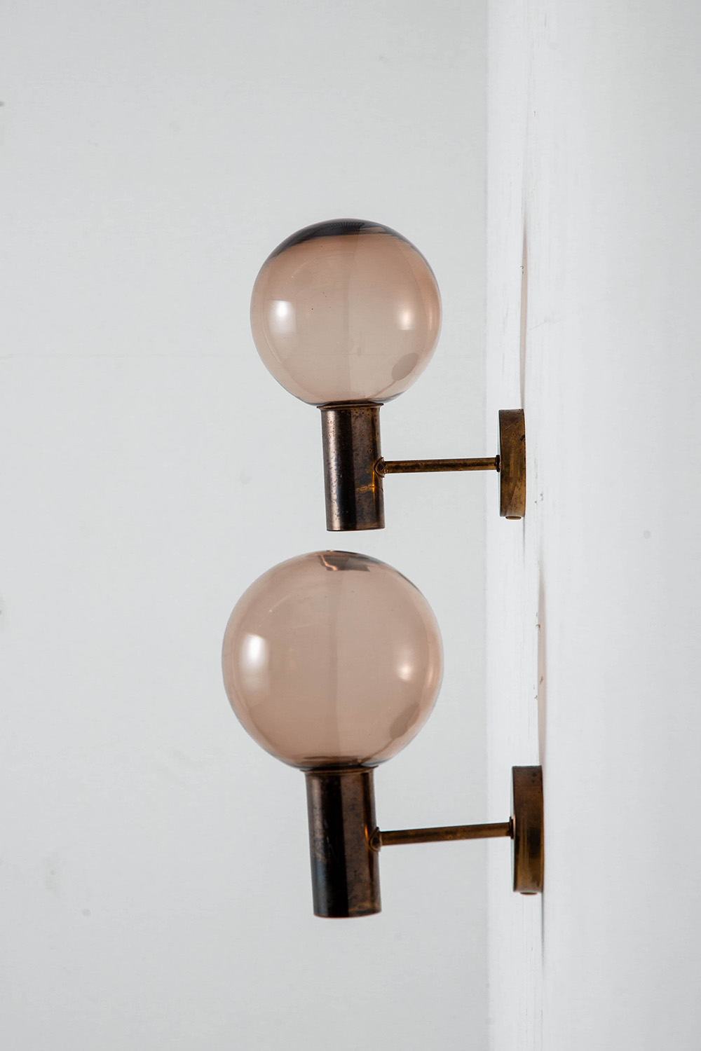 V-149 Wall Lamp by Hans-Agne Jakobsson for Hans-Agne Jakobsson AB in Glass and Brass