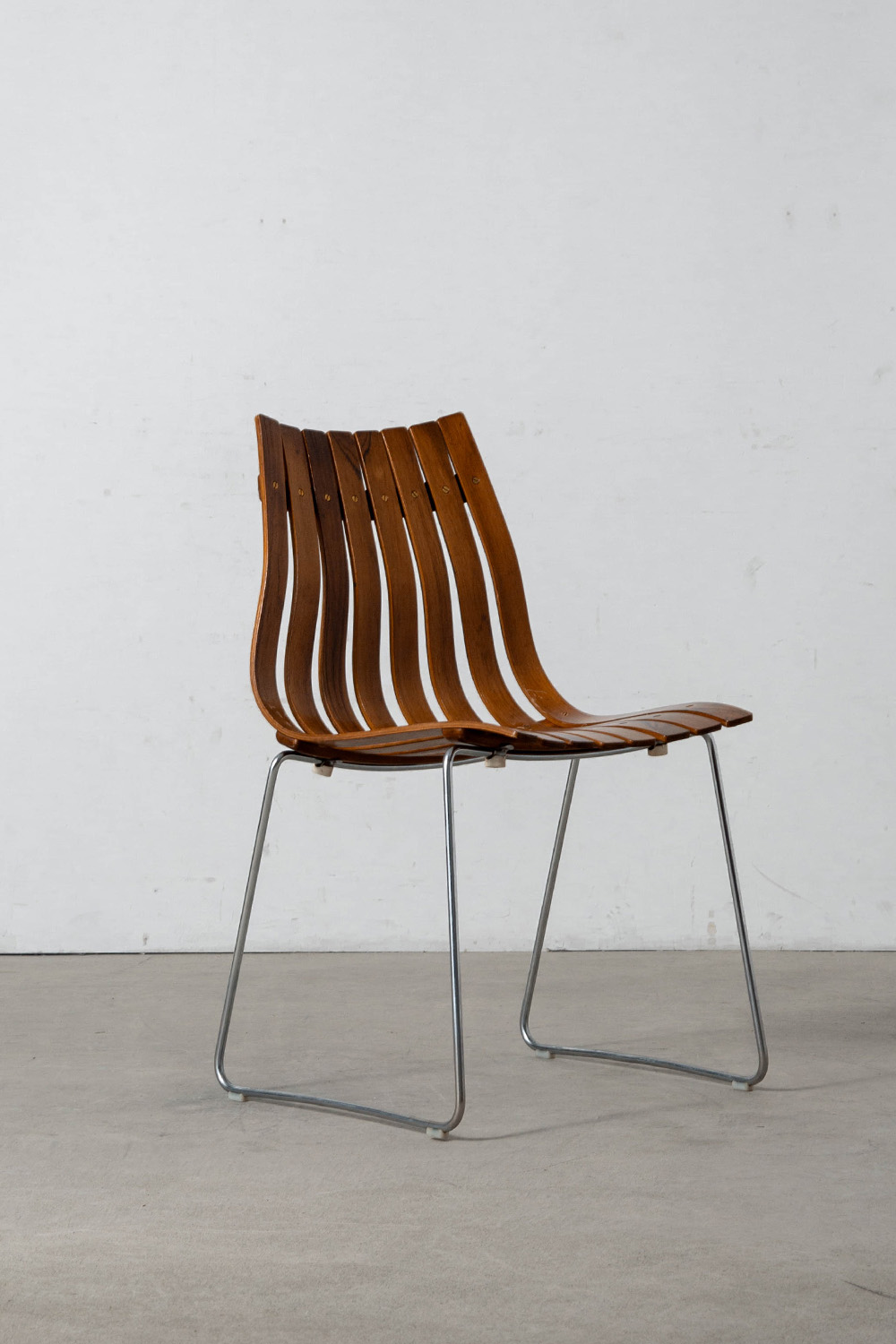 Scandia Junior Chair by Hans Brattrud for Hove Mobler in Teak and Steel