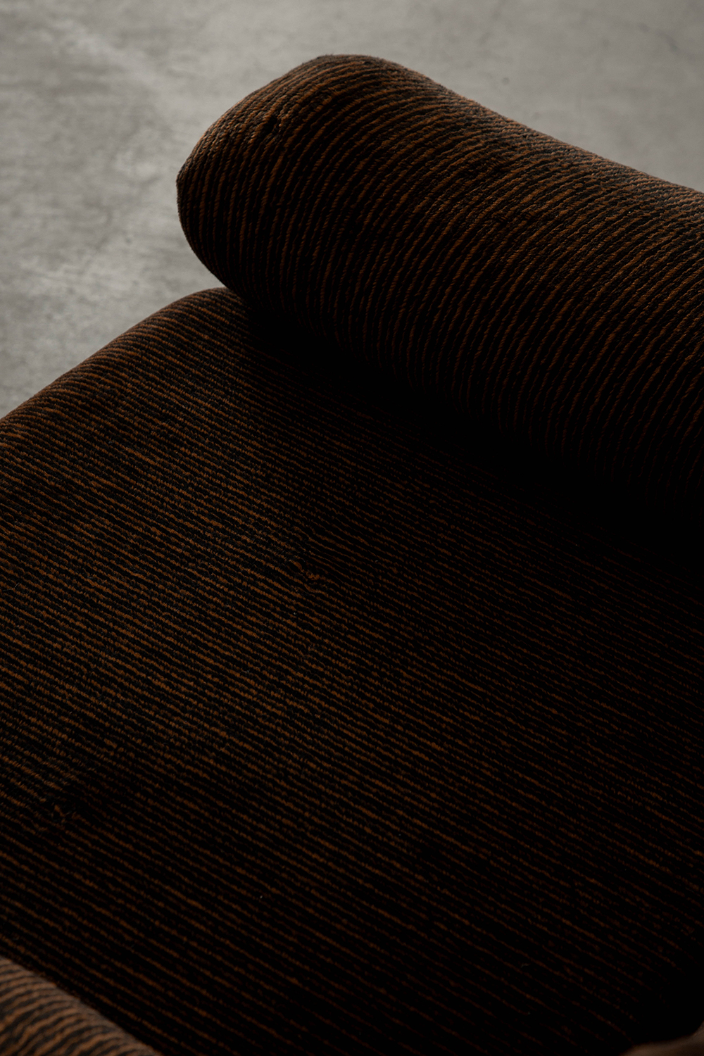 Lonuge Chair for B&T Gruppo Industriale Salotti in Fabric and Chrome