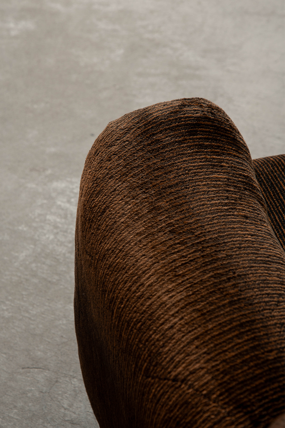 Lonuge Chair for B&T Gruppo Industriale Salotti in Fabric and Chrome