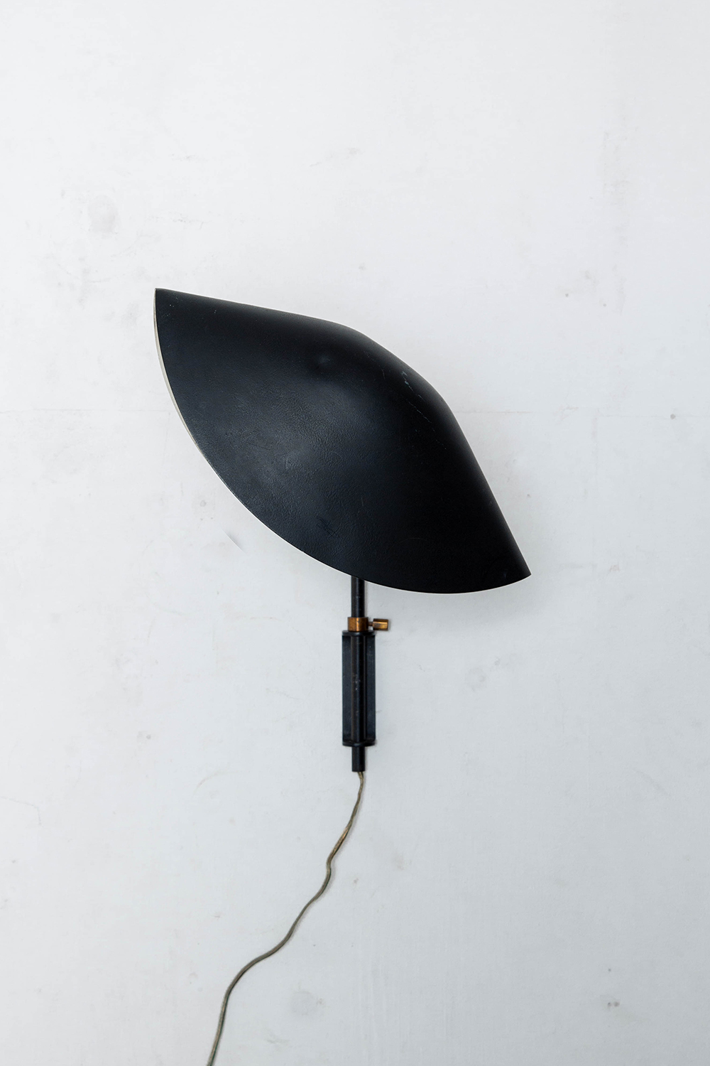 Antony Wall Lamp by Serge Mouille for Les Ateliers Serge Mouille in Steel and Aluminum