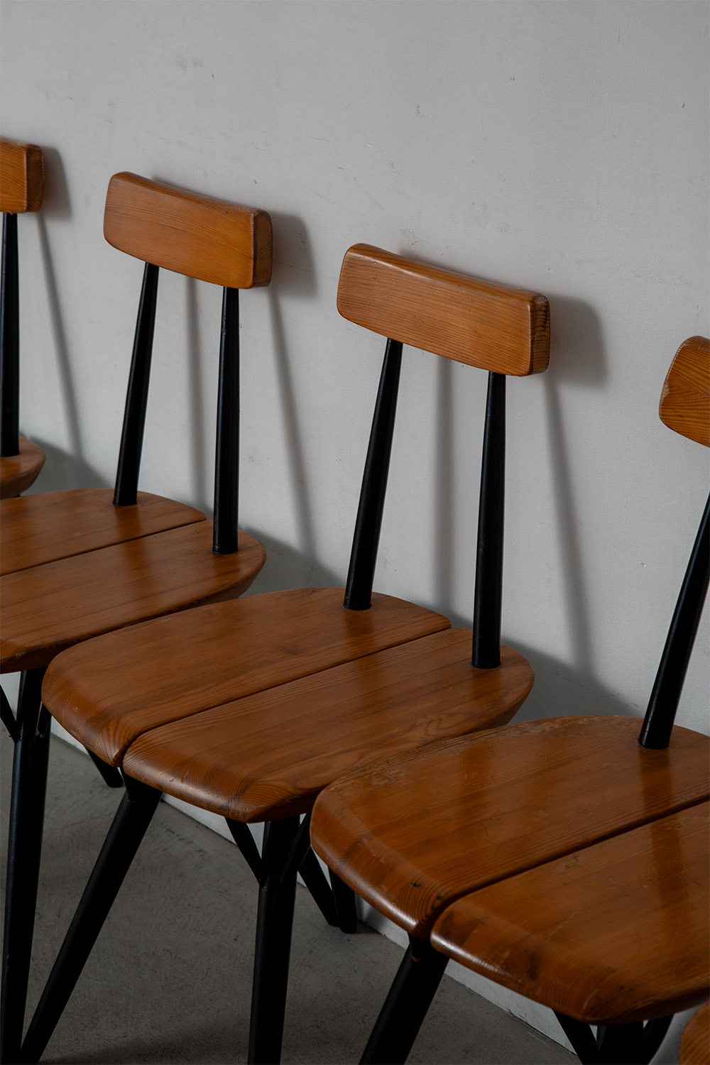 Pirkka Chair by Ilmari Tapiovaara for Laukaan Puu in Wood