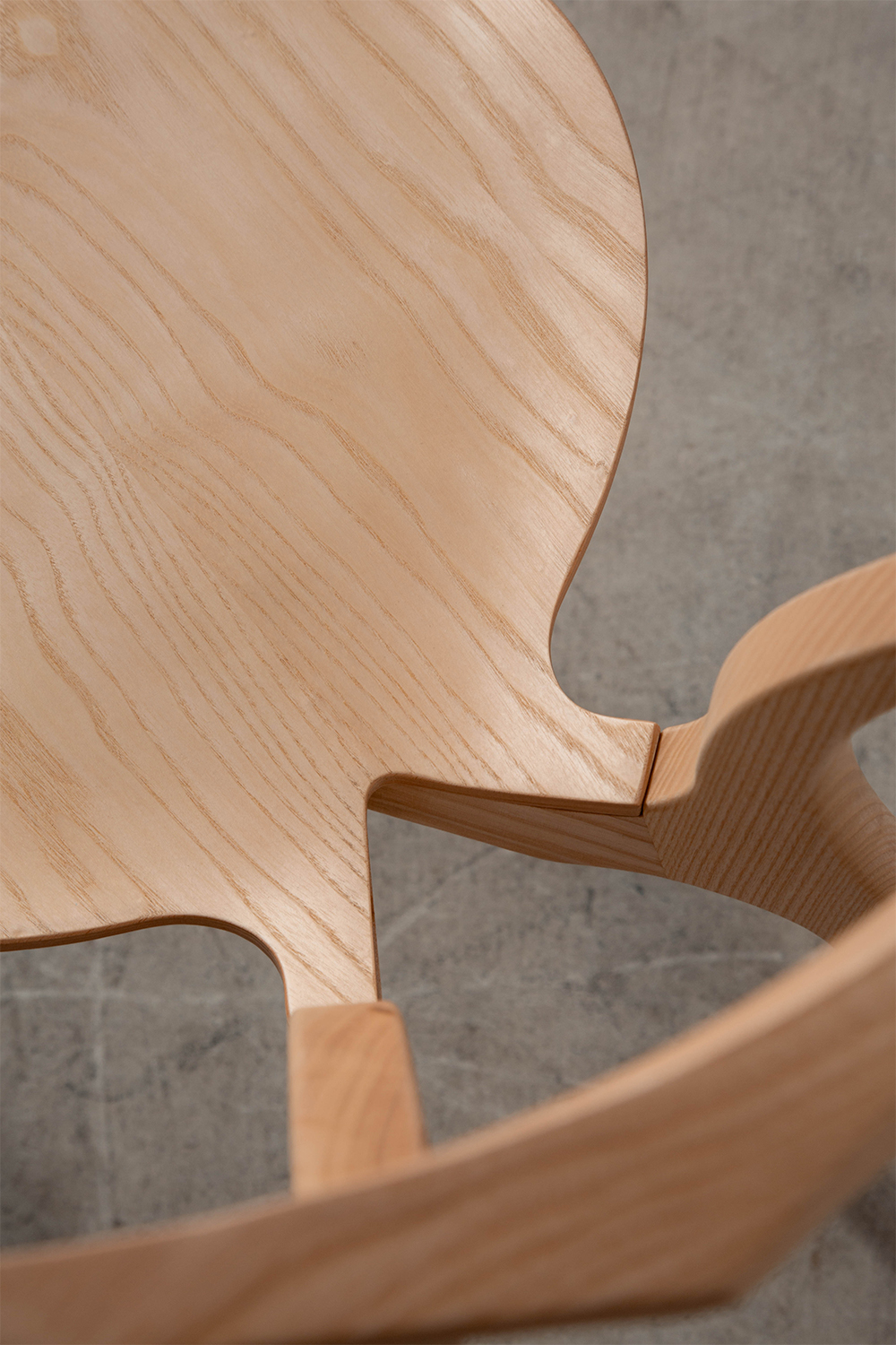 Gaulinetta Chair by Oscar Tusquets for BD Barcelona in Ash and Brown