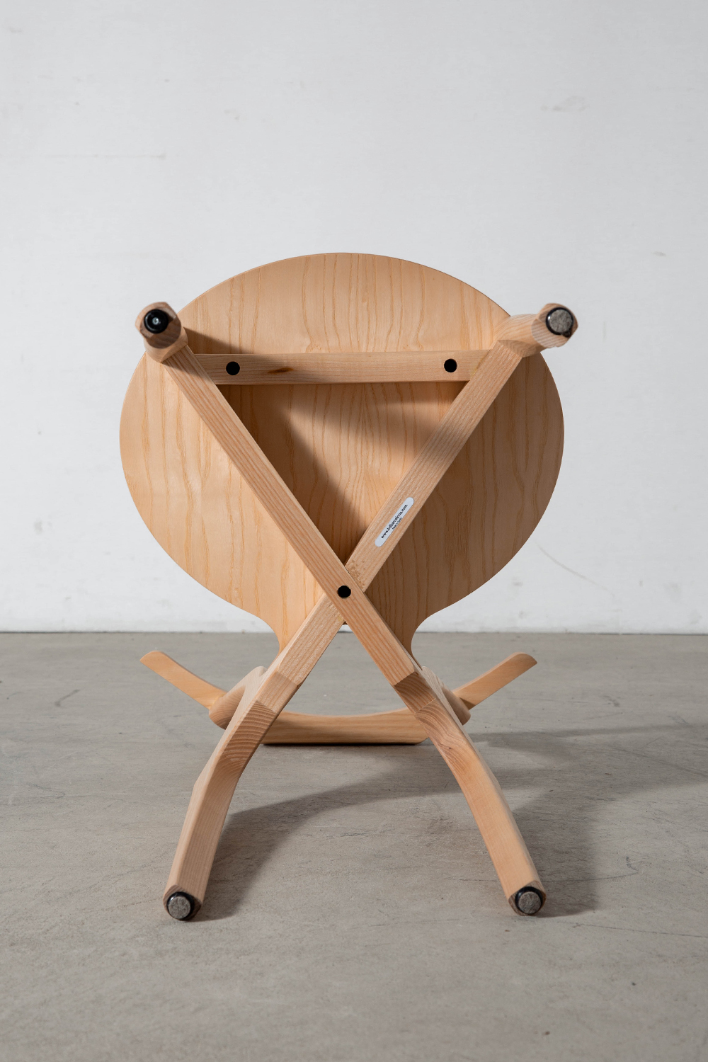 Gaulinetta Chair by Oscar Tusquets for BD Barcelona in Ash and Brown