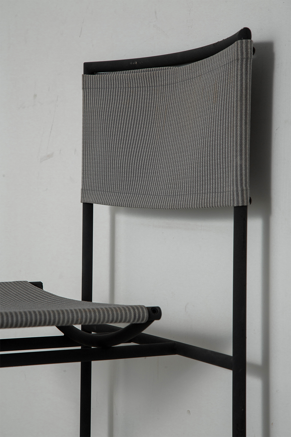 Model 91 Chair by Mario Botta for Alias in Fabric and Steel