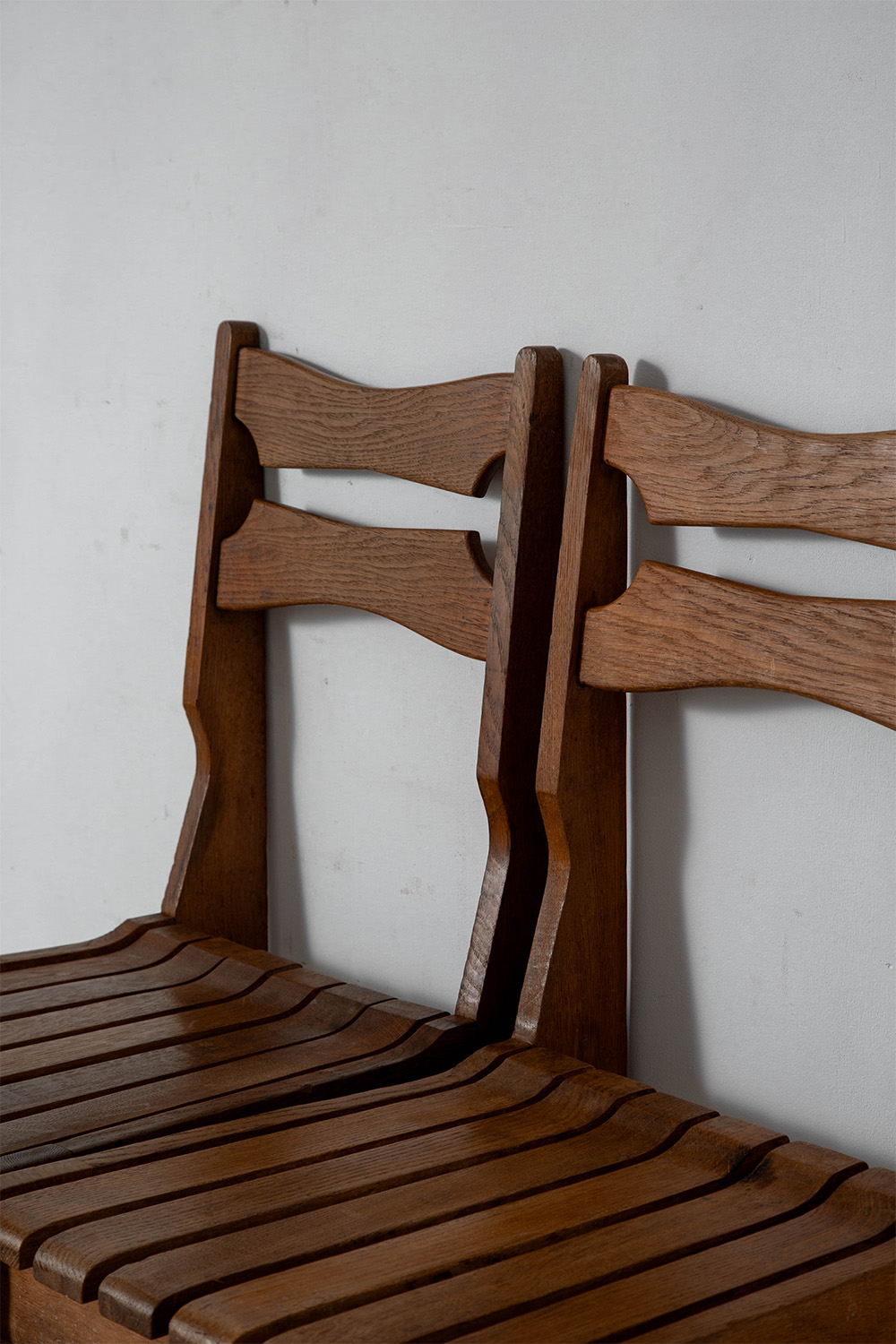 Dining Chair by Guillerme & Chambron in Wood