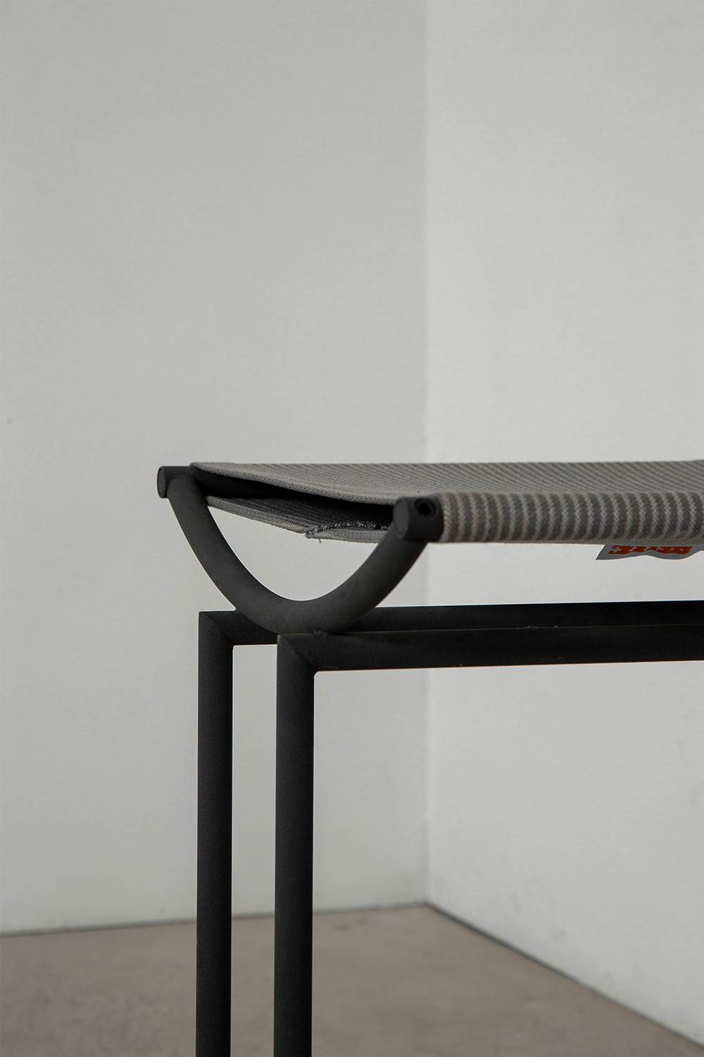 Model 91 Chair by Mario Botta for Alias in Fabric and Steel