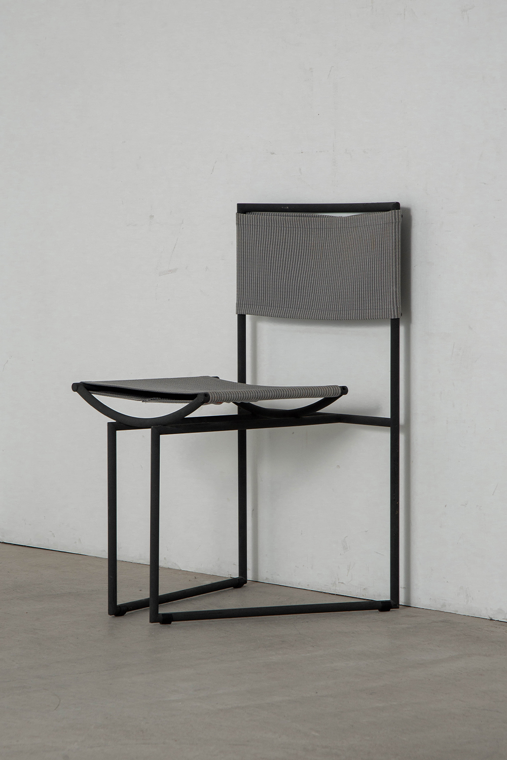 Model 91 Chair by Mario Botta for Alias in Fabric and Steel