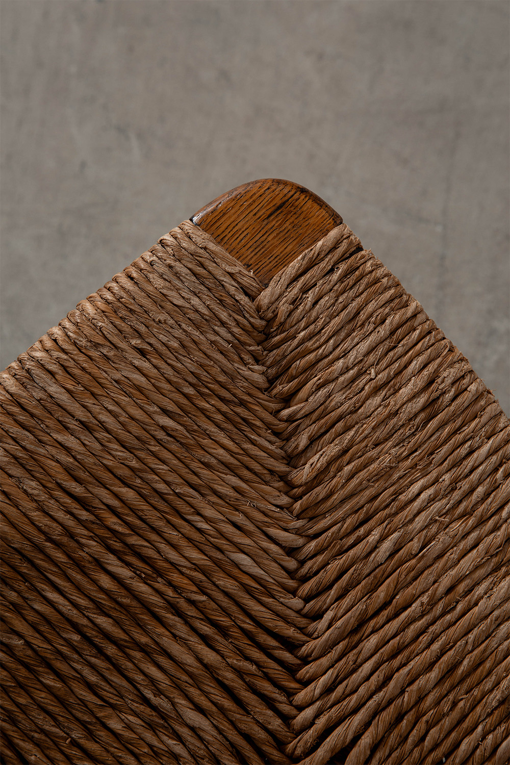 A2-1 Chair by Mart Stam for Goed Wonen in Oak and Rush Seat