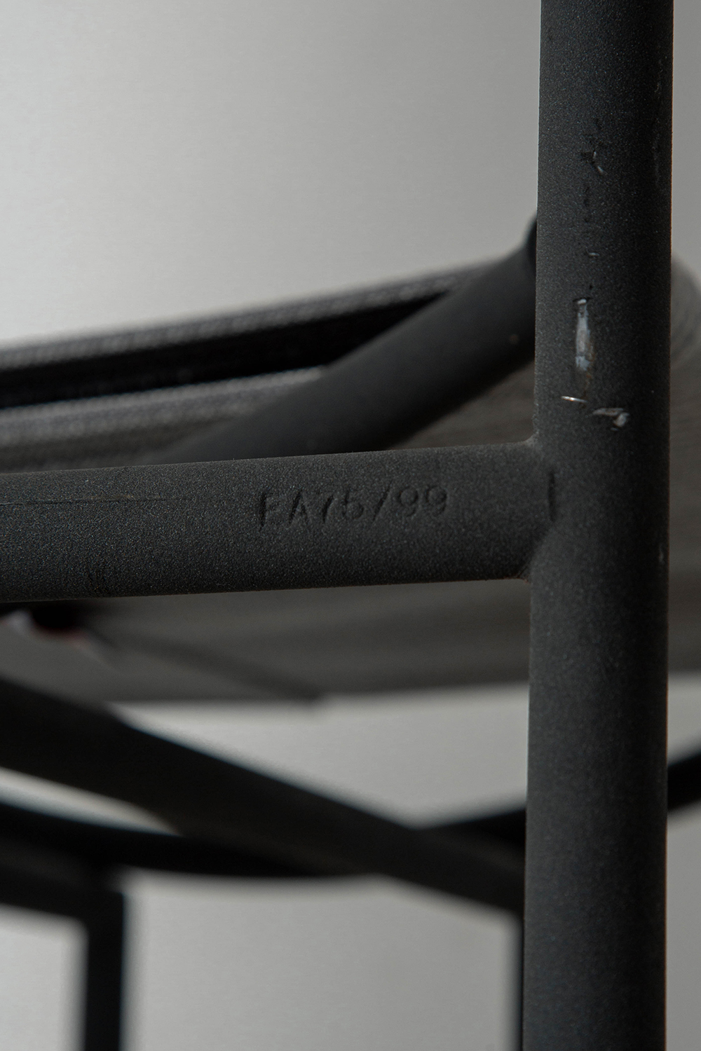 Model 91 Chair by Mario Botta for Alias in Fabric and Steel