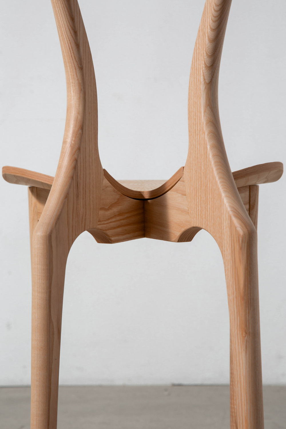 Gaulinetta Chair by Oscar Tusquets for BD Barcelona in Ash and Brown