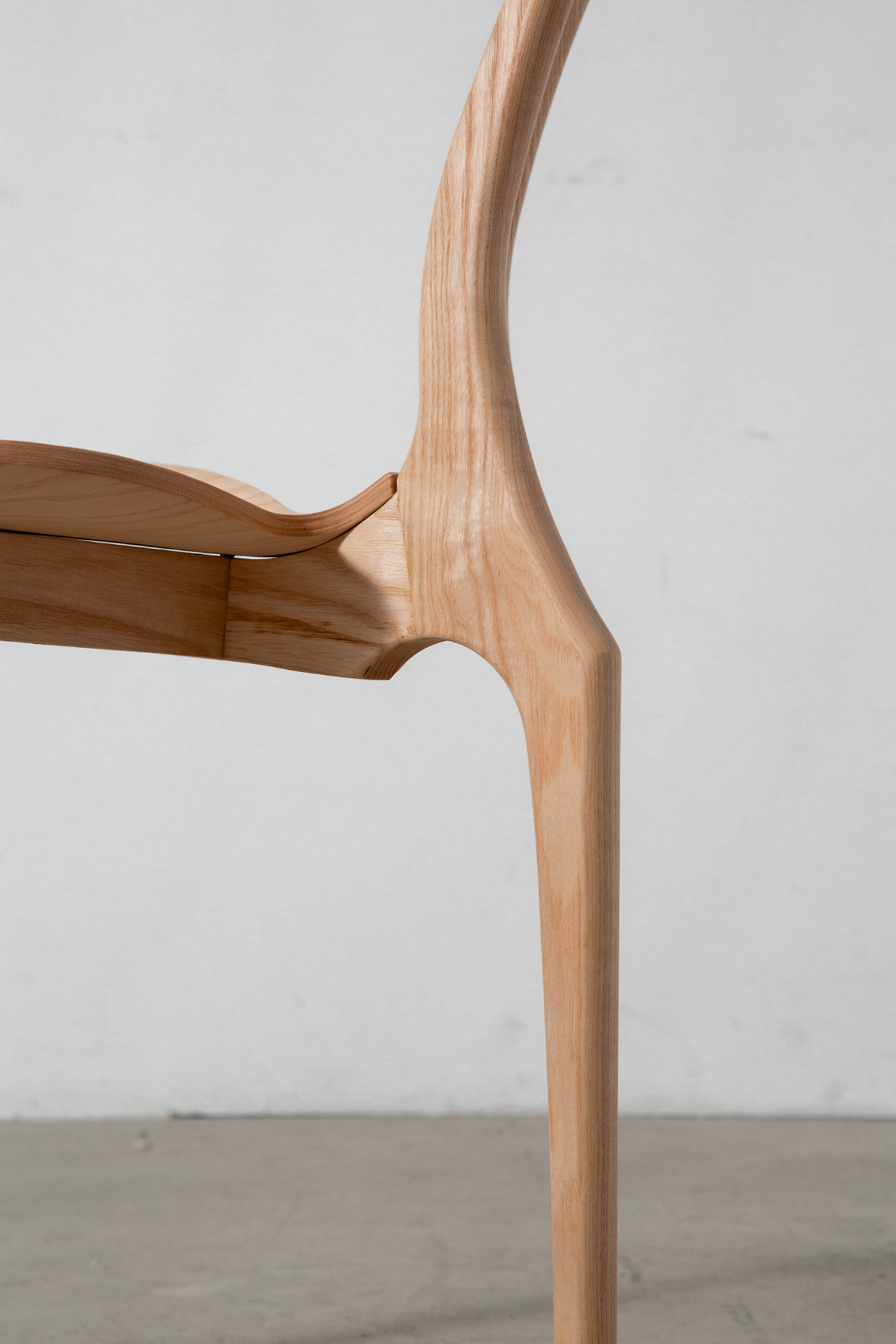 Gaulinetta Chair by Oscar Tusquets for BD Barcelona in Ash and Brown