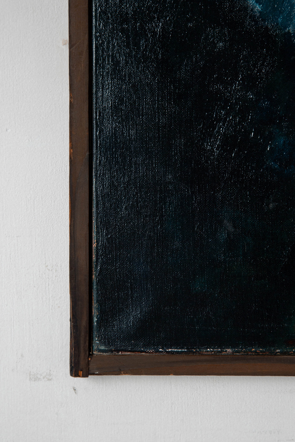 Abstract Oil Painting in Wood