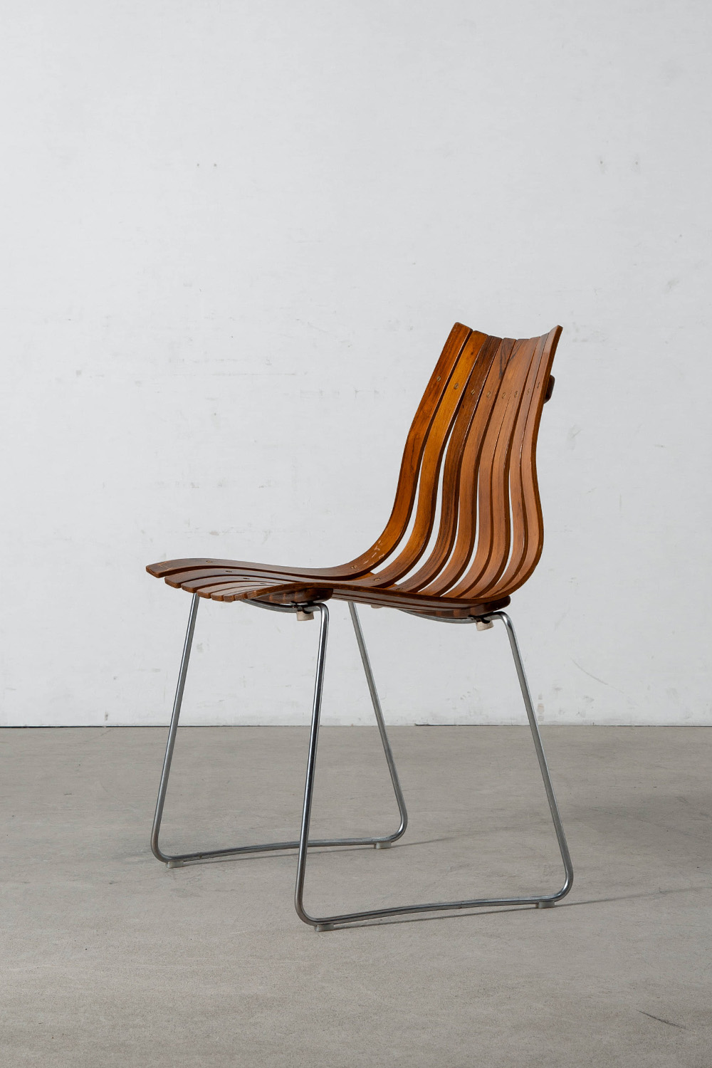Scandia Junior Chair by Hans Brattrud for Hove Mobler in Teak and Steel