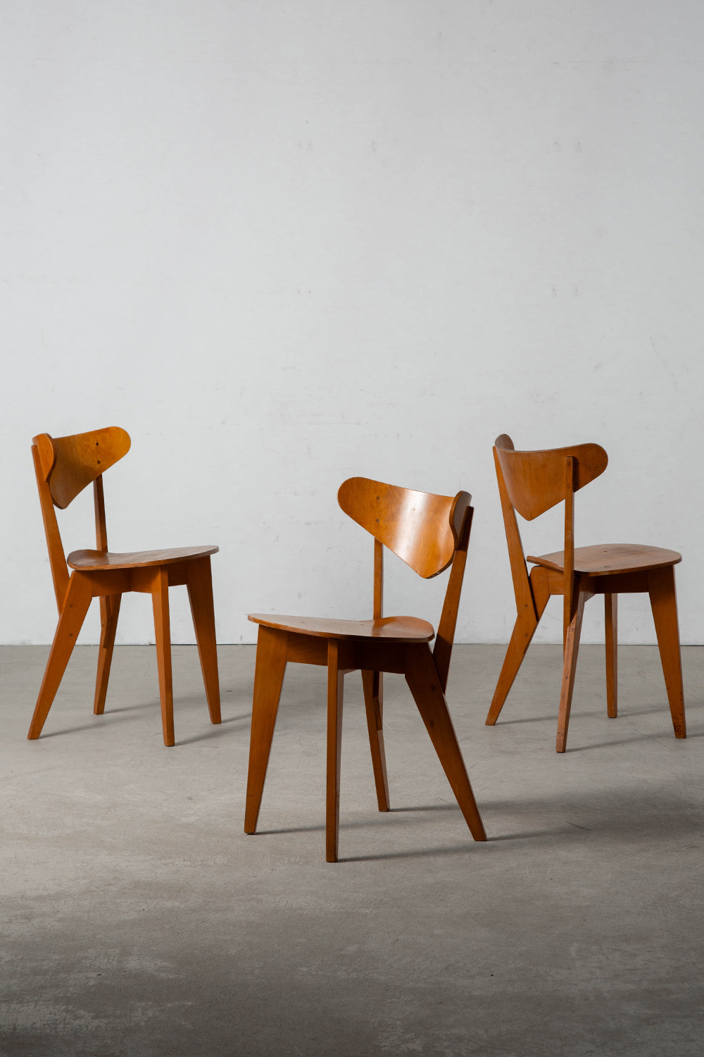 BN-1 Dining Chair by Hein Stolle for De Toekomst in Wood