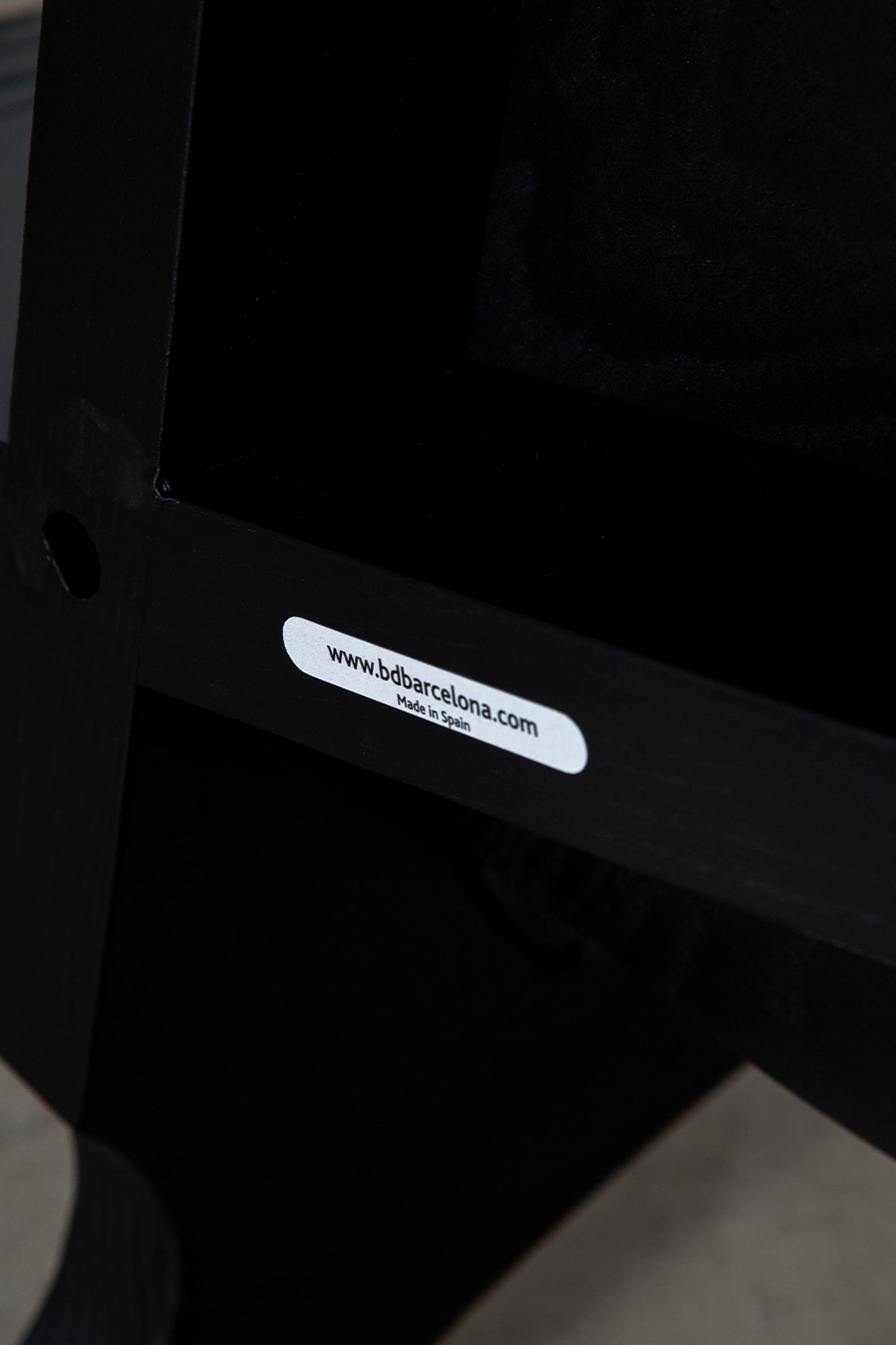 Gaulinetta Chair by Oscar Tusquets for BD Barcelona in Ash and Black