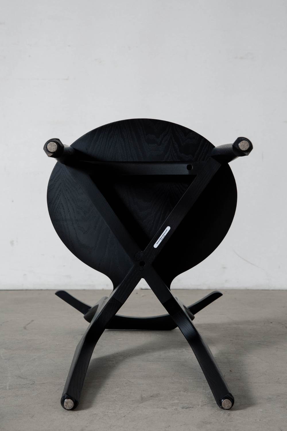 Gaulinetta Chair by Oscar Tusquets for BD Barcelona in Ash and Black