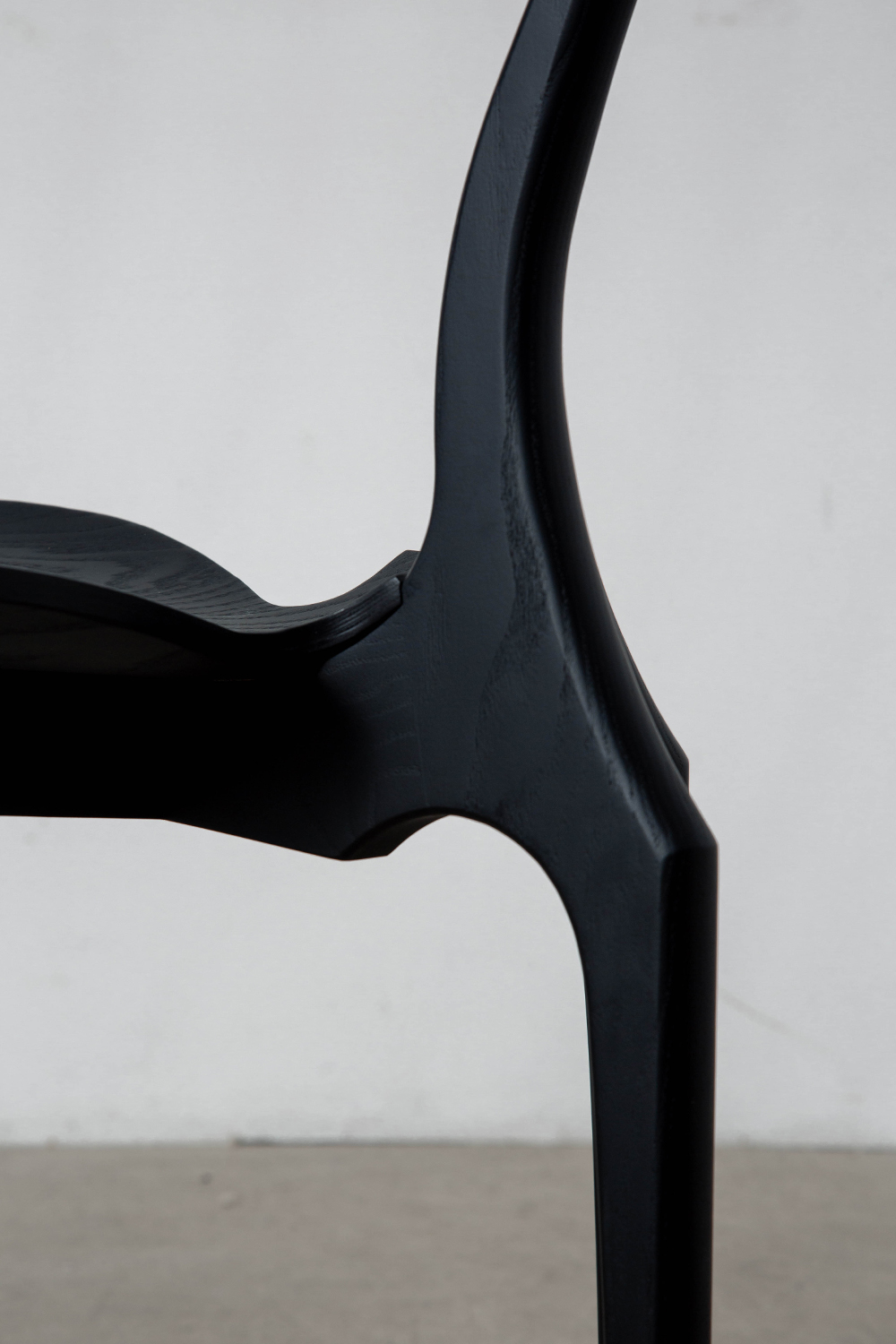 Gaulinetta Chair by Oscar Tusquets for BD Barcelona in Ash and Black