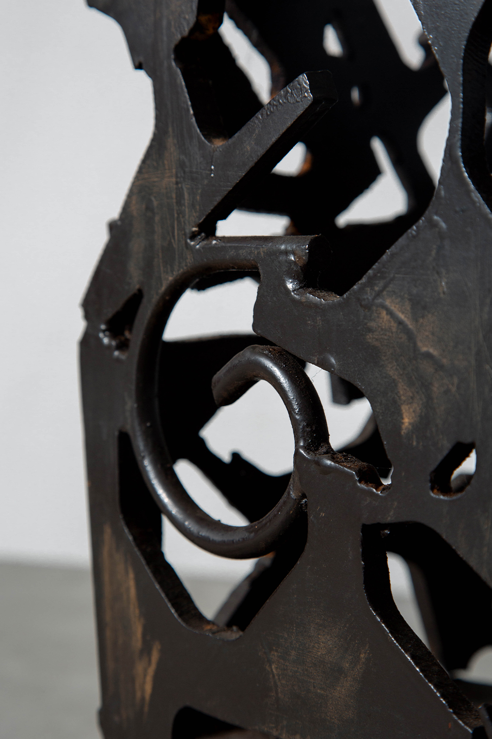 Sculpture by Andrew Y. Chembers in Steel and Stone