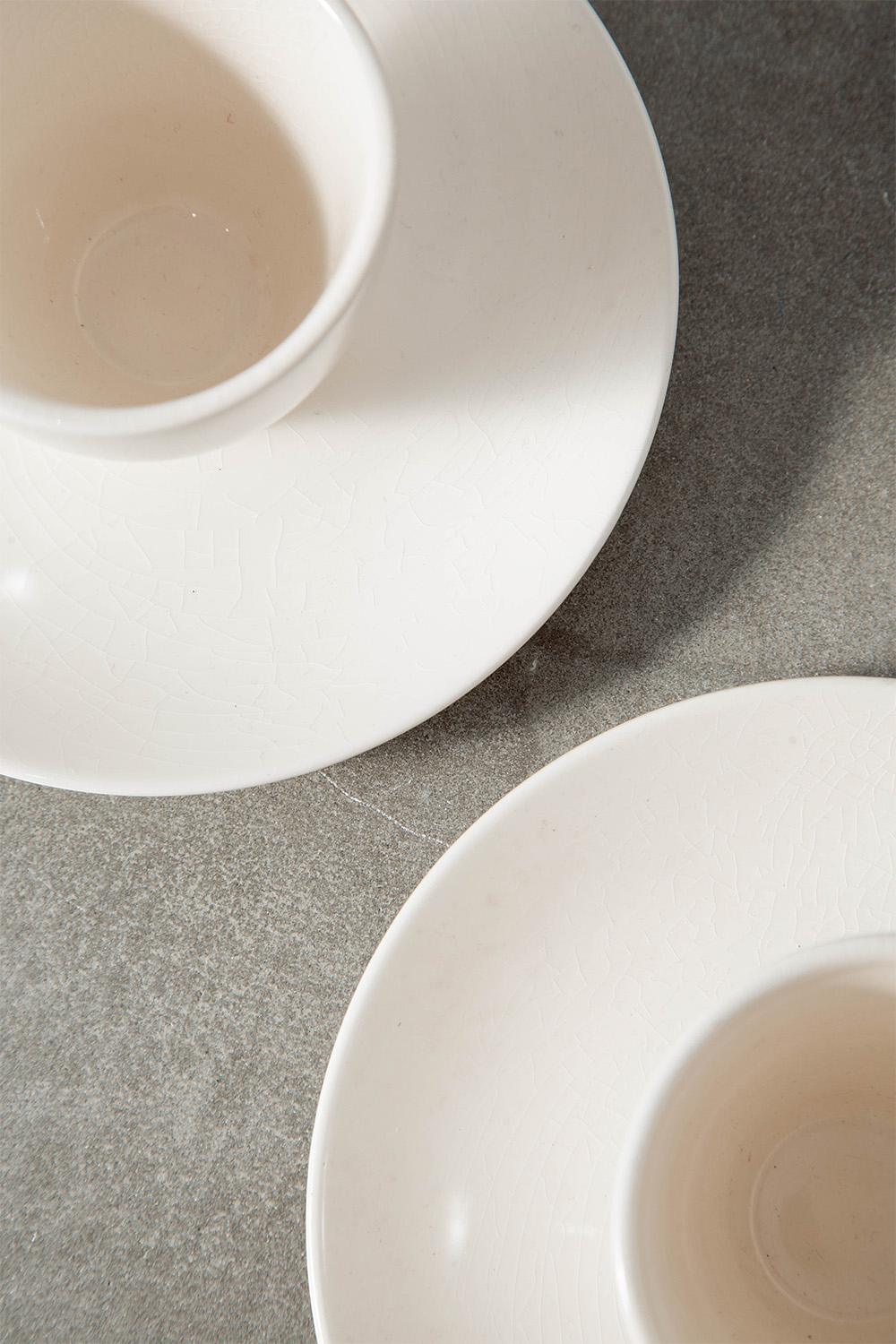 Coffee Cup & Saucer Set by Sori Yanagi for Matsumura & Co in Ceramic