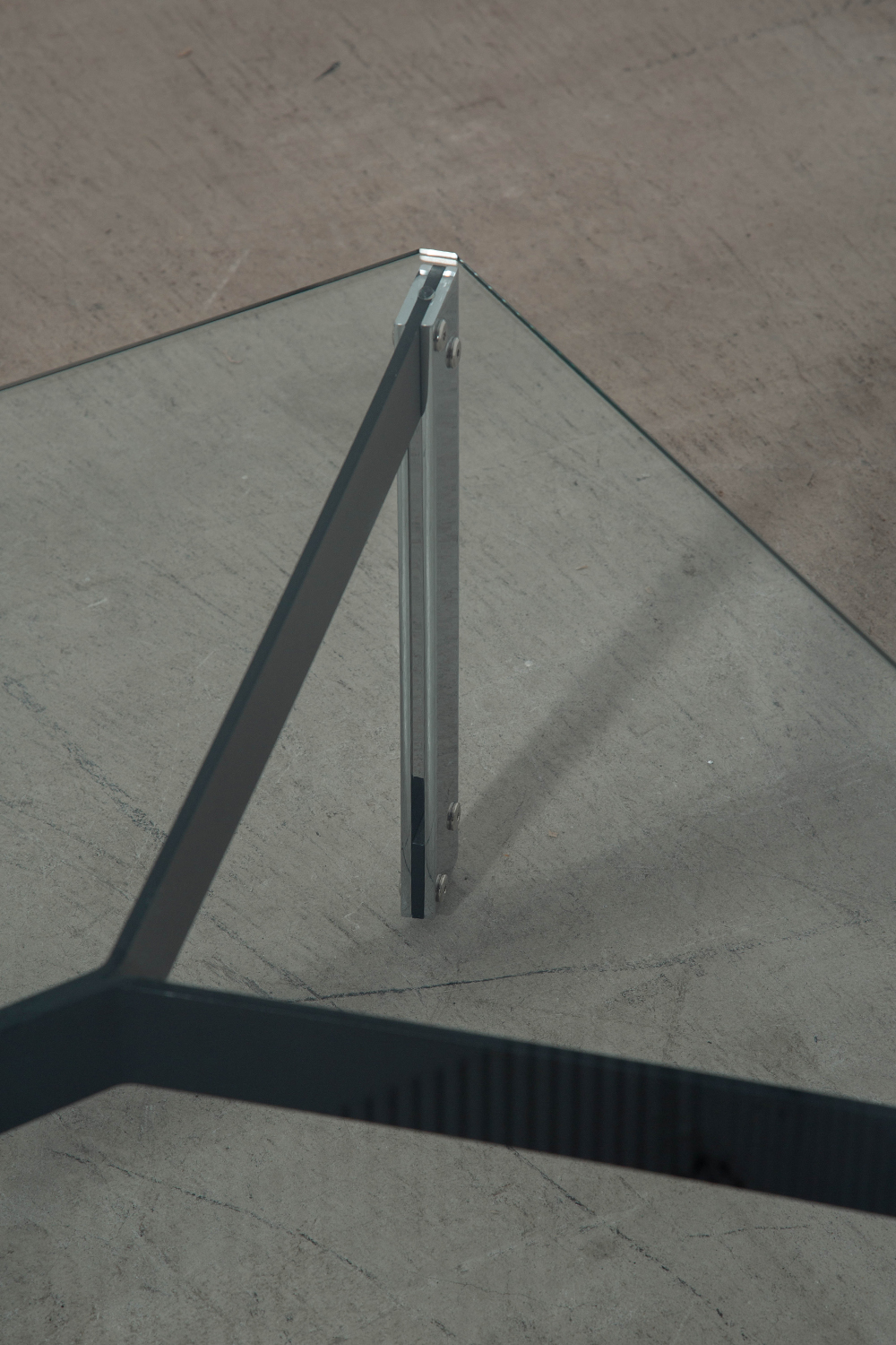 María Coffee Table by Miguel Milá for Kendo in Glass and Steel