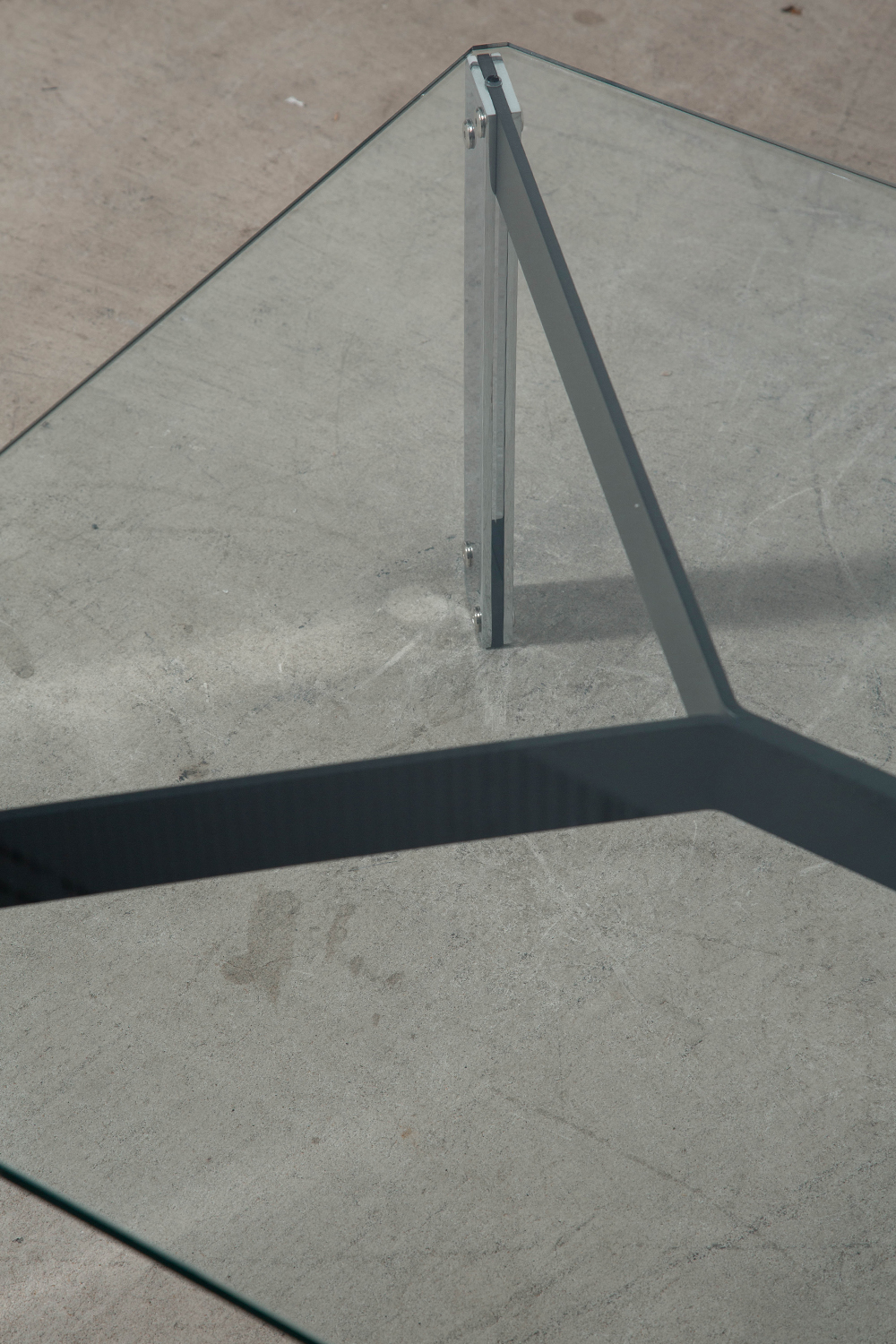 María Coffee Table by Miguel Milá for Kendo in Glass and Steel