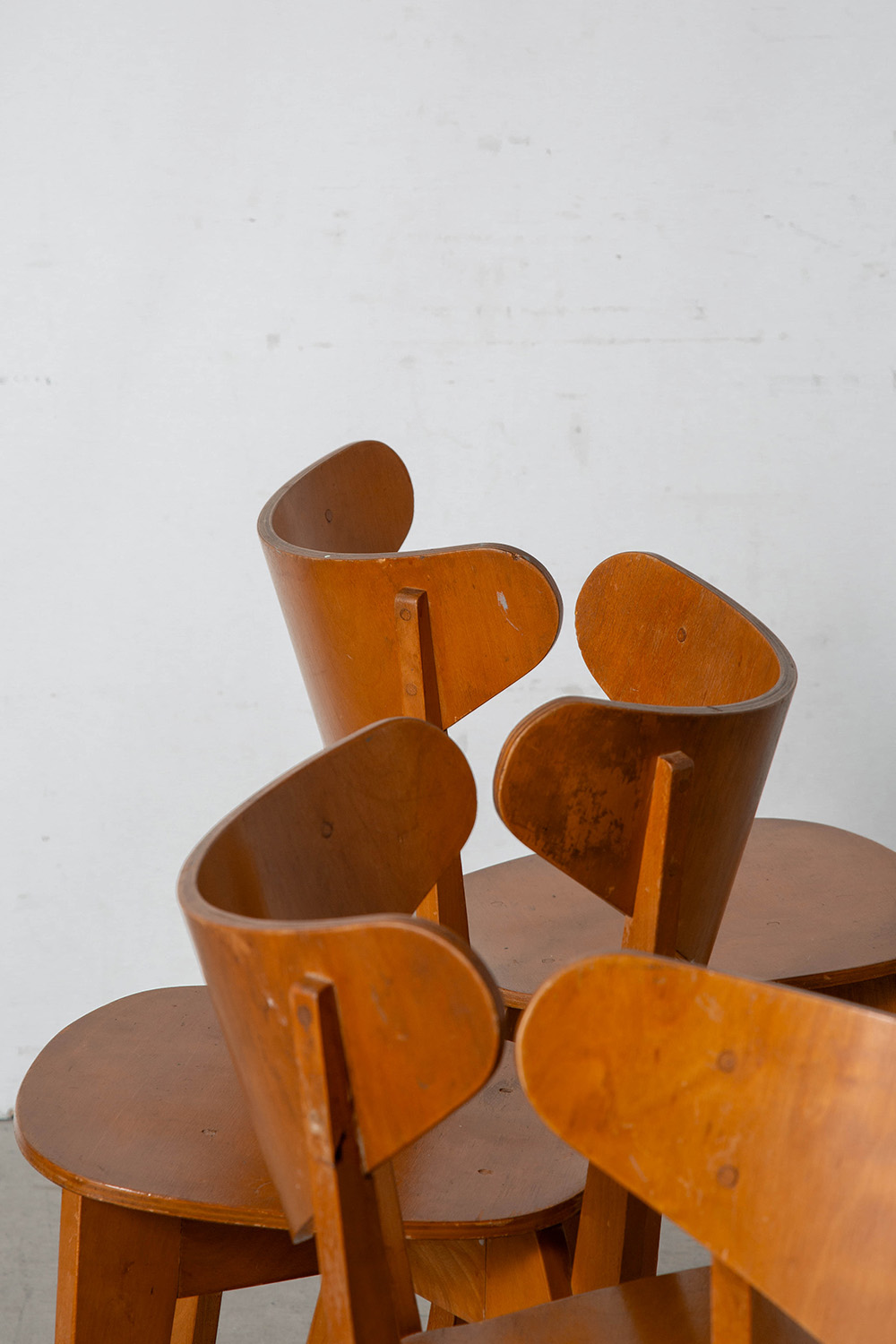 BN-1 Dining Chair by Hein Stolle for De Toekomst in Wood