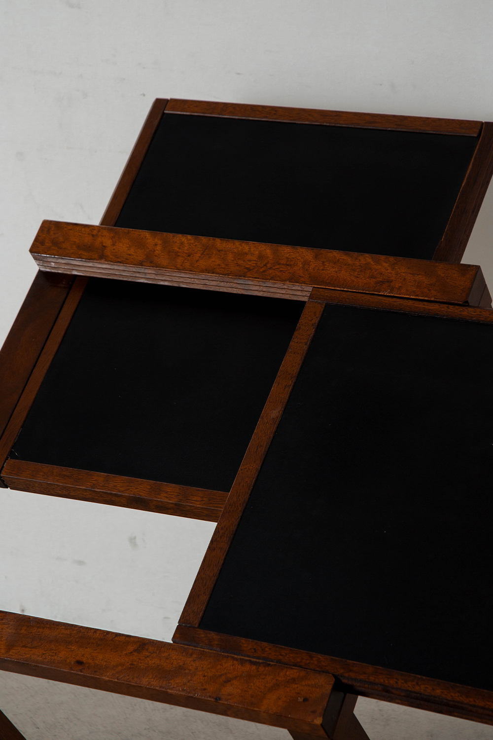 Hexa Table by Bernard Vuarnesson for Bellato in Wood
