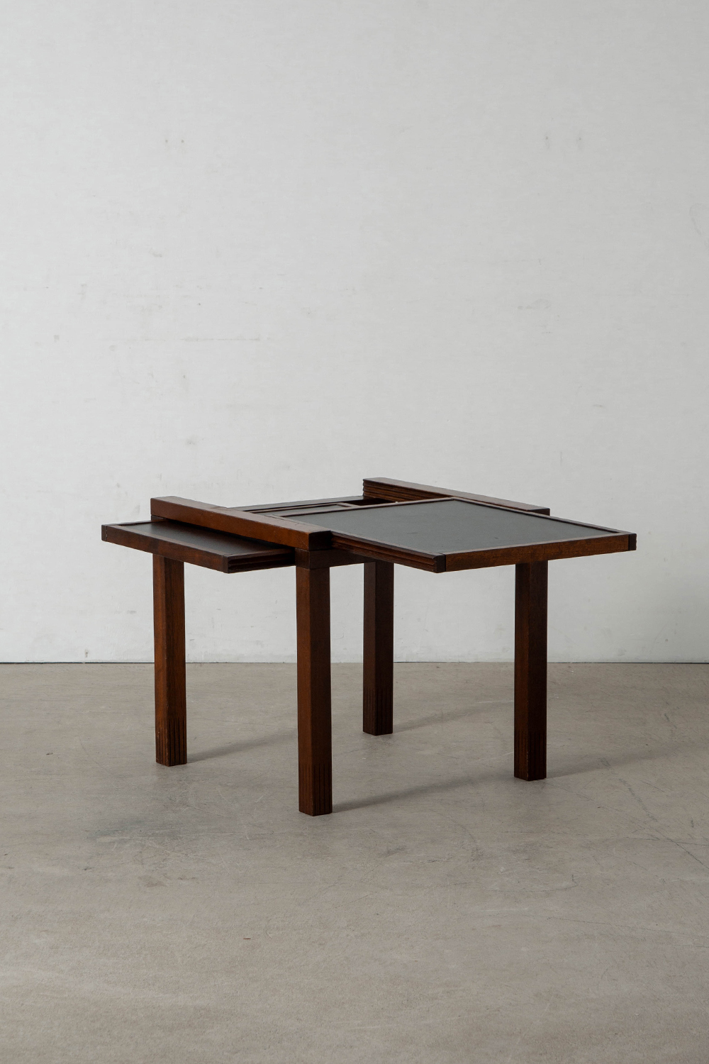 Hexa Table by Bernard Vuarnesson for Bellato in Wood