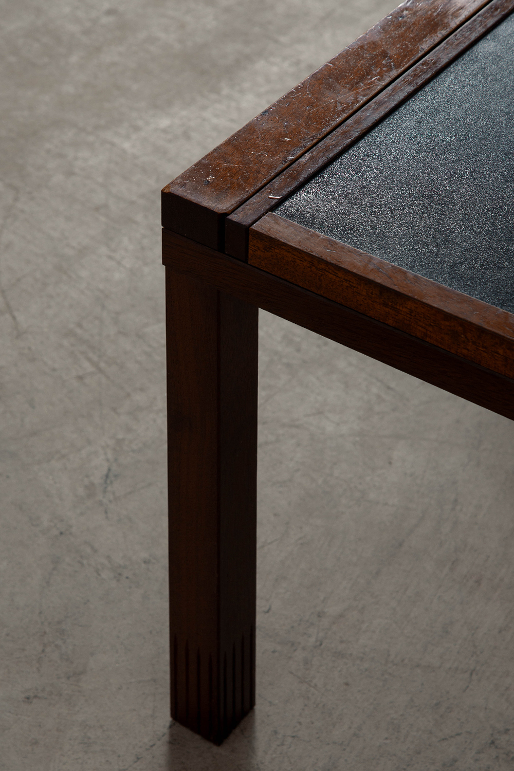 Hexa Table by Bernard Vuarnesson for Bellato in Wood
