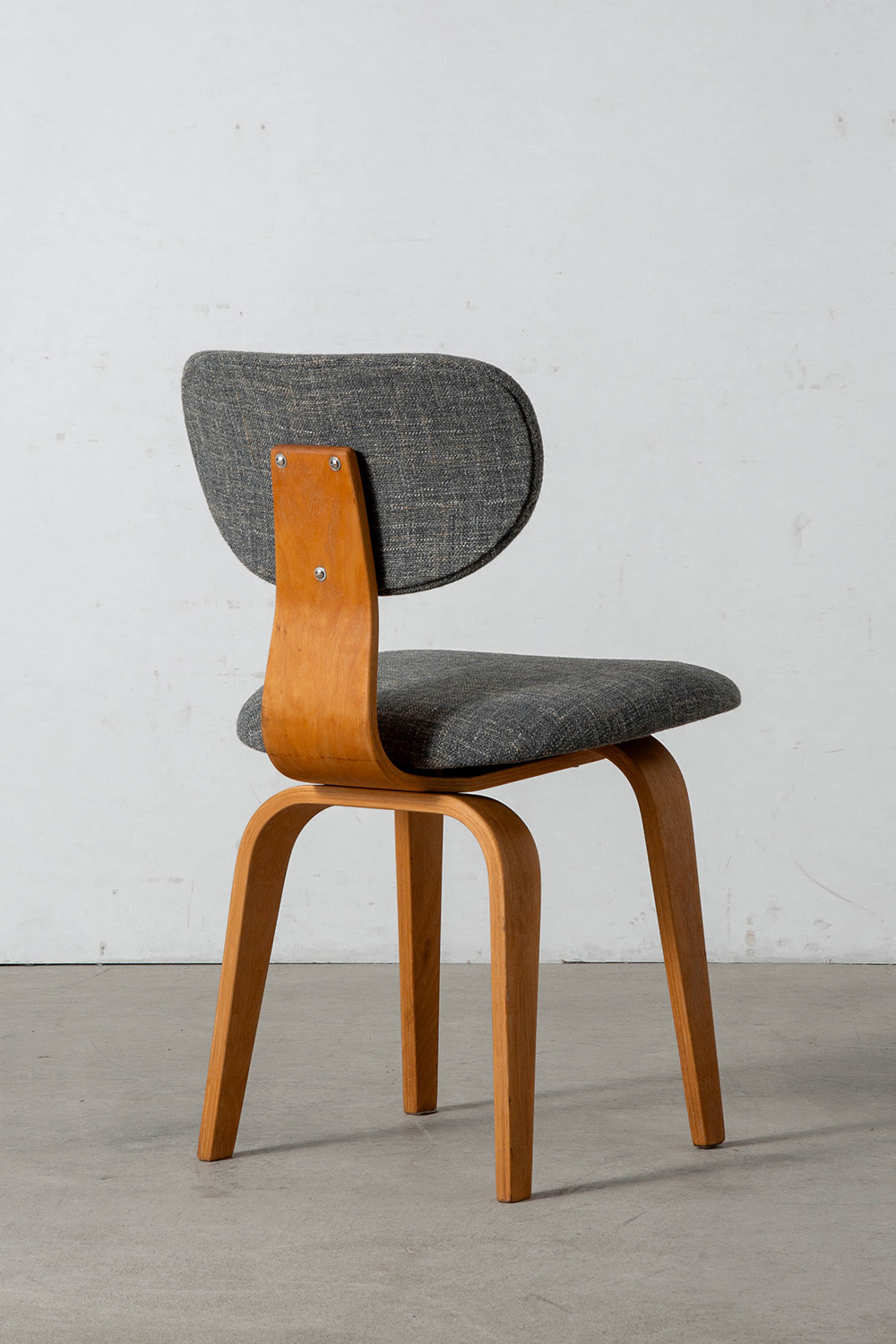 SB02 Dining Chair by Cees Braakman for Psatoe in Wood and Fabric