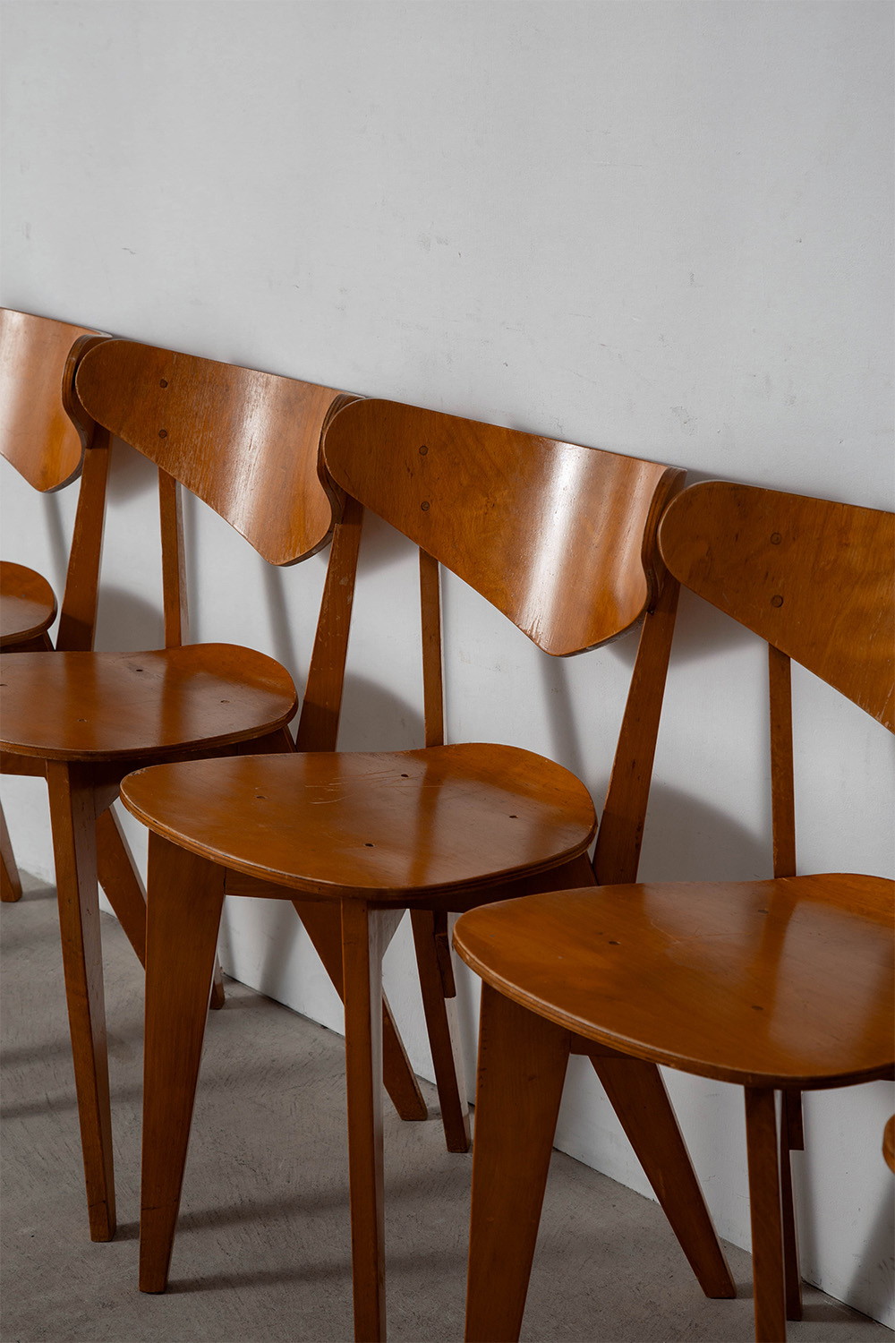 BN-1 Dining Chair by Hein Stolle for De Toekomst in Wood