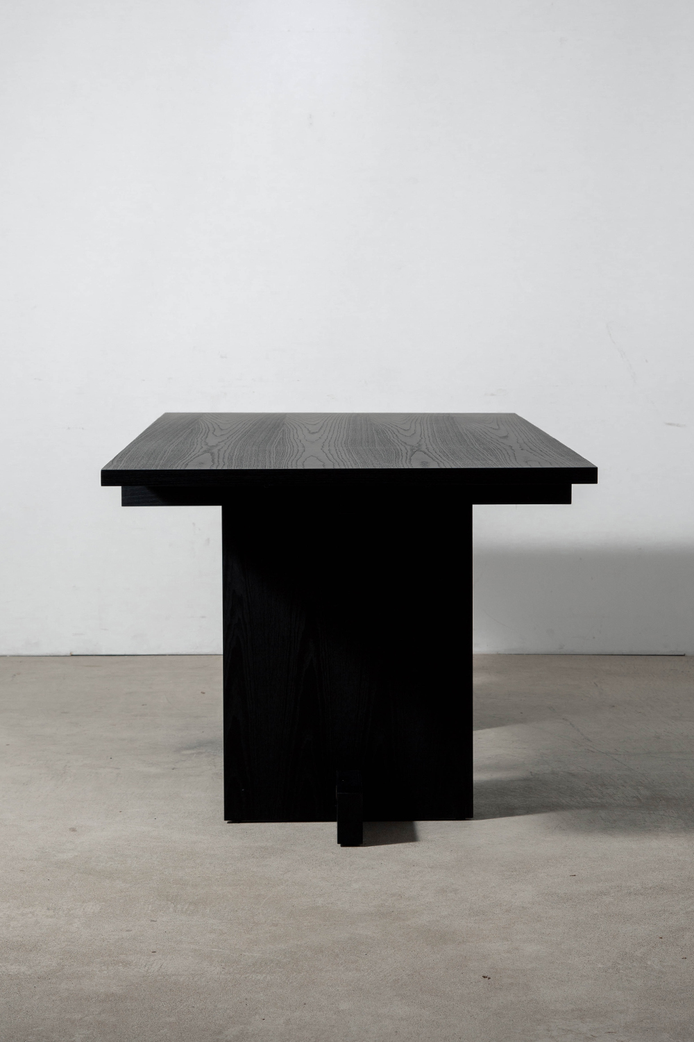 Rak Bistro Table by Francesc Rifé for Kendo in Black Ash
