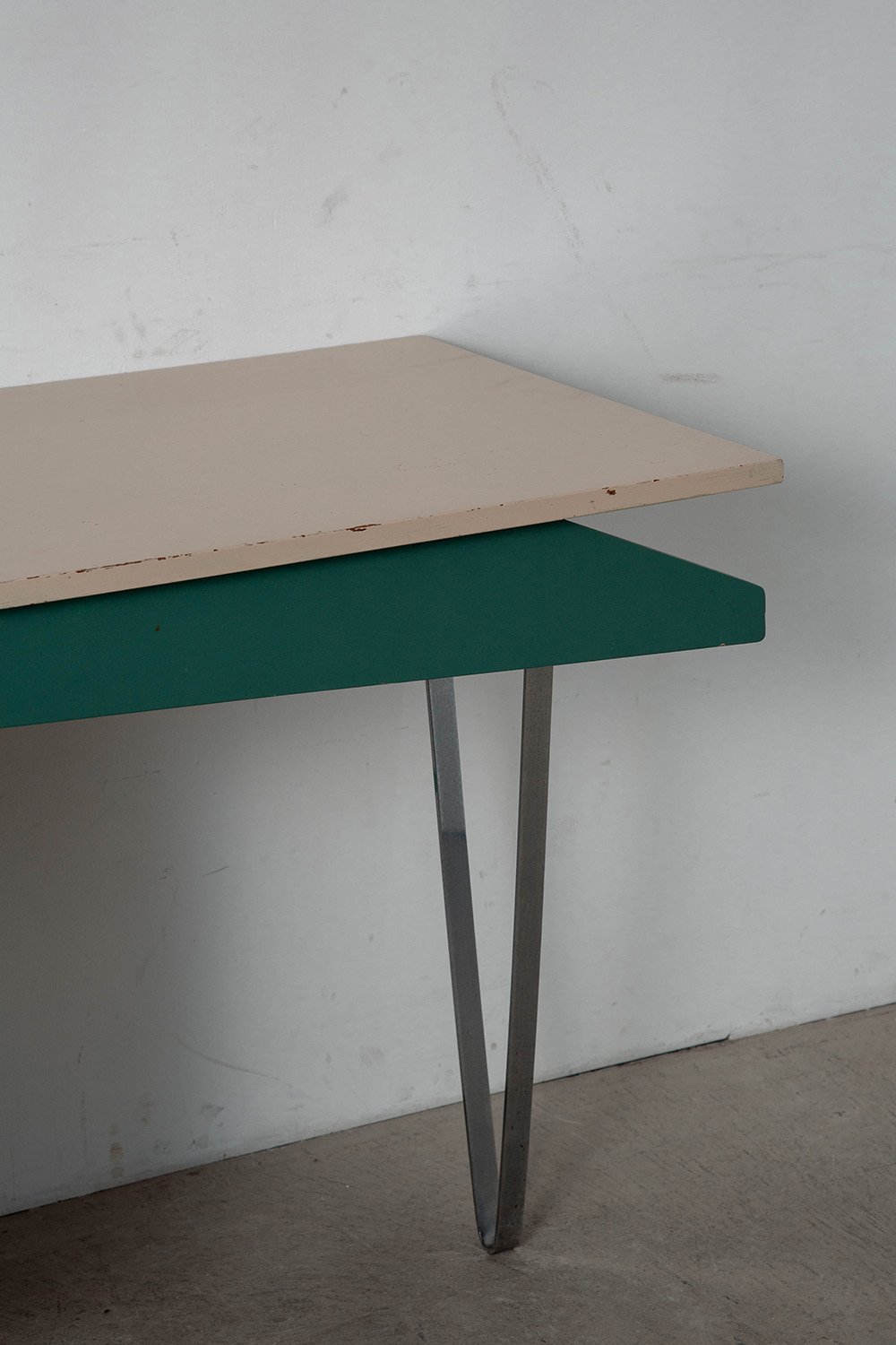Desk by Cees Braakman for Pastoe in Wood and Steel