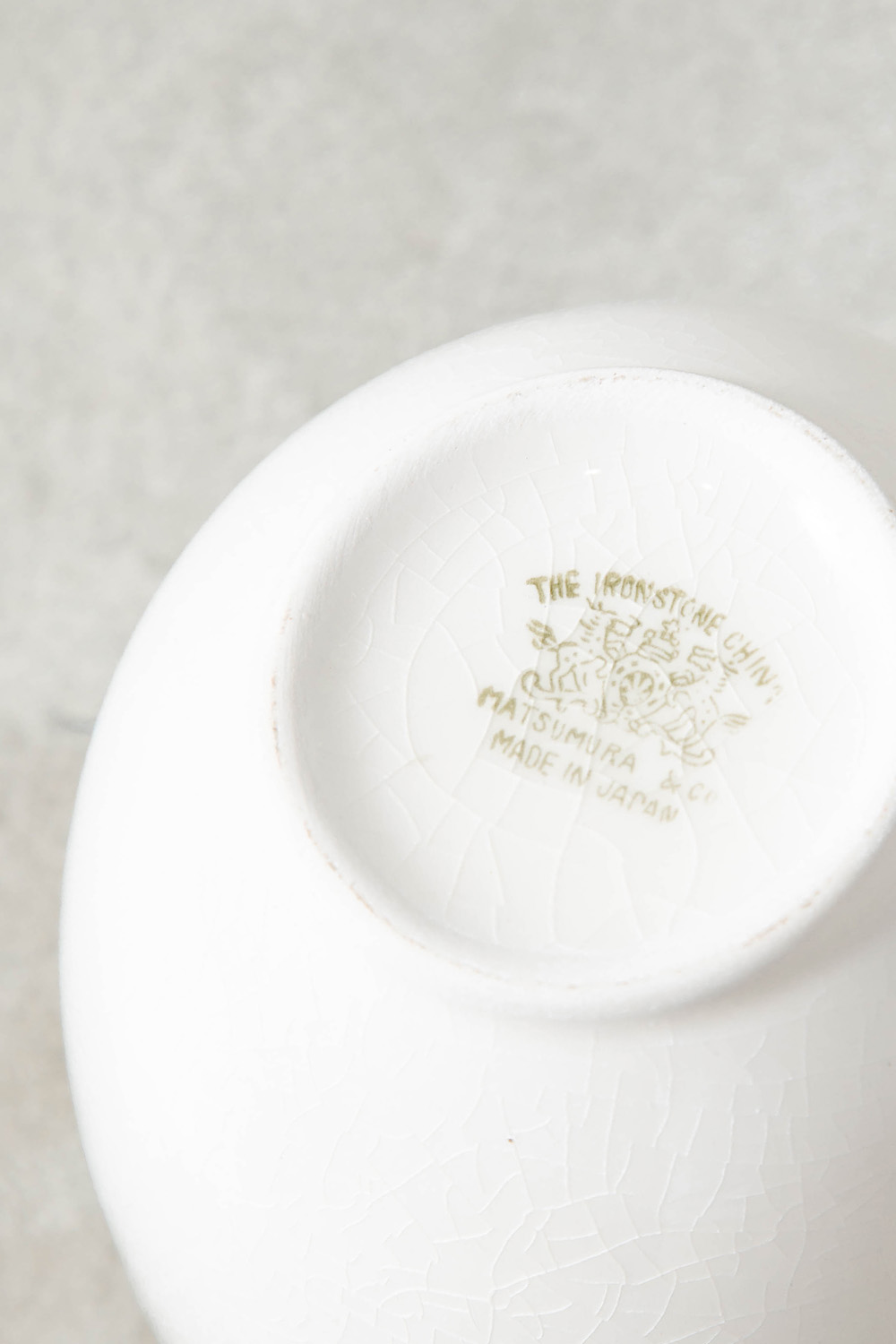 Tea Cup & Saucer Set by Sori Yanagi for Matsumura & Co in Ceramic