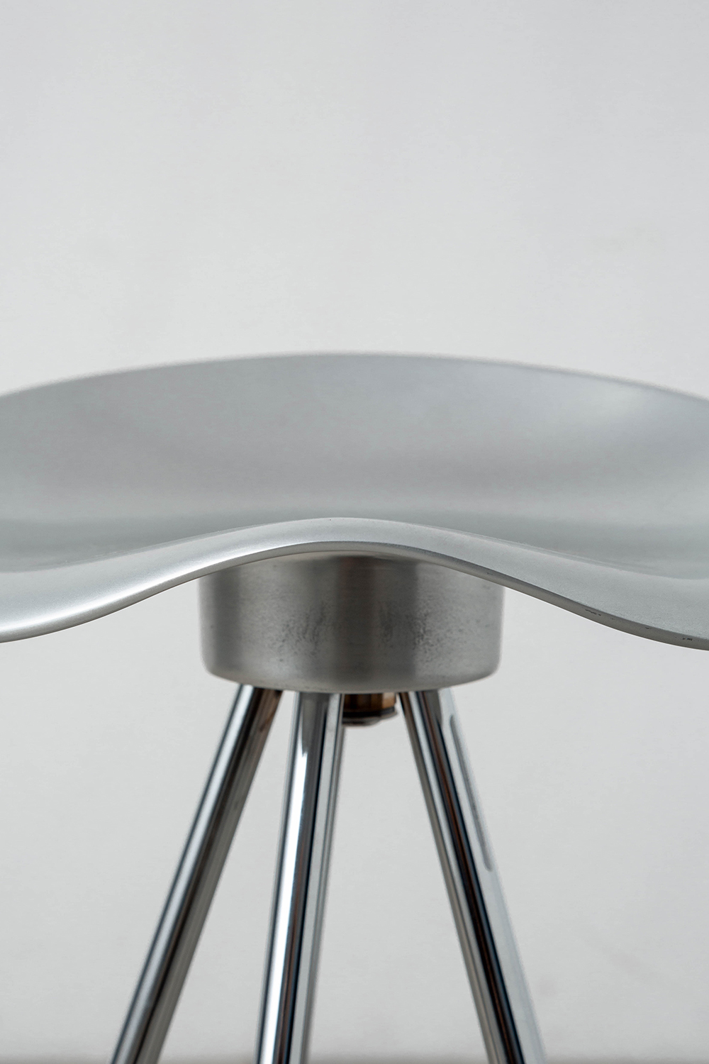 Jamaica Stool by Pepe Cortés for BD Barcelona in Steel and Almunium