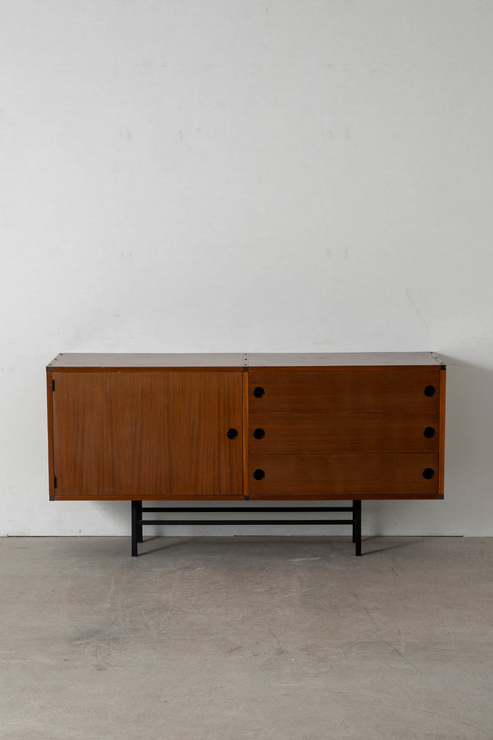 Sideboard by A.R.P for Minvielle in Wood and Steel