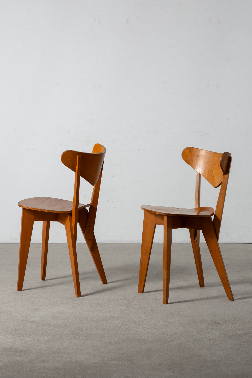 BN-1 Dining Chair by Hein Stolle for De Toekomst in Wood