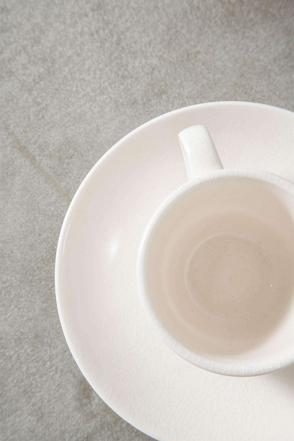 Coffee Cup & Saucer Set by Sori Yanagi for Matsumura & Co in Ceramic