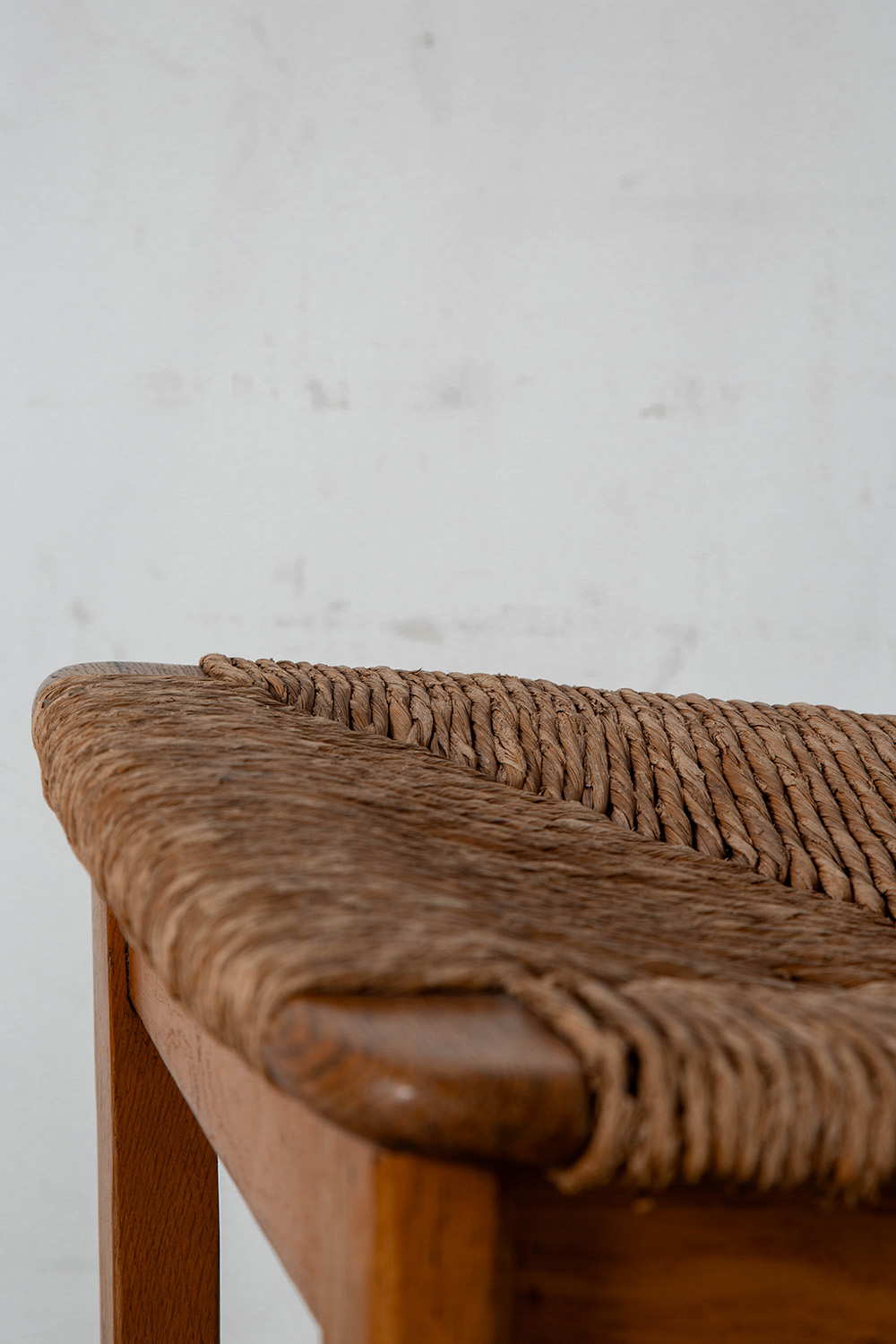 A2-1 Chair by Mart Stam for Goed Wonen in Oak and Rush Seat